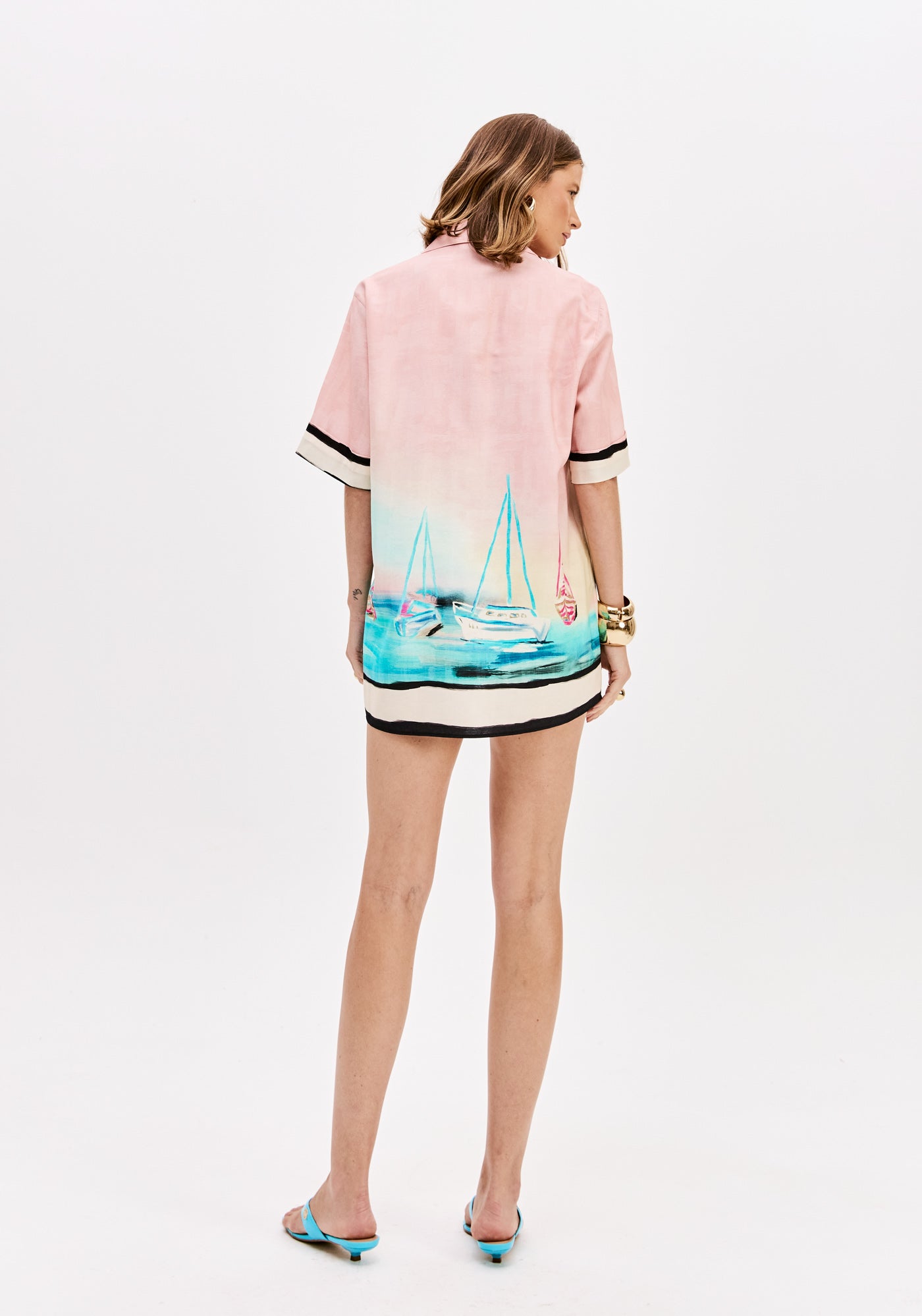 Shirt Short Sleeve Printed