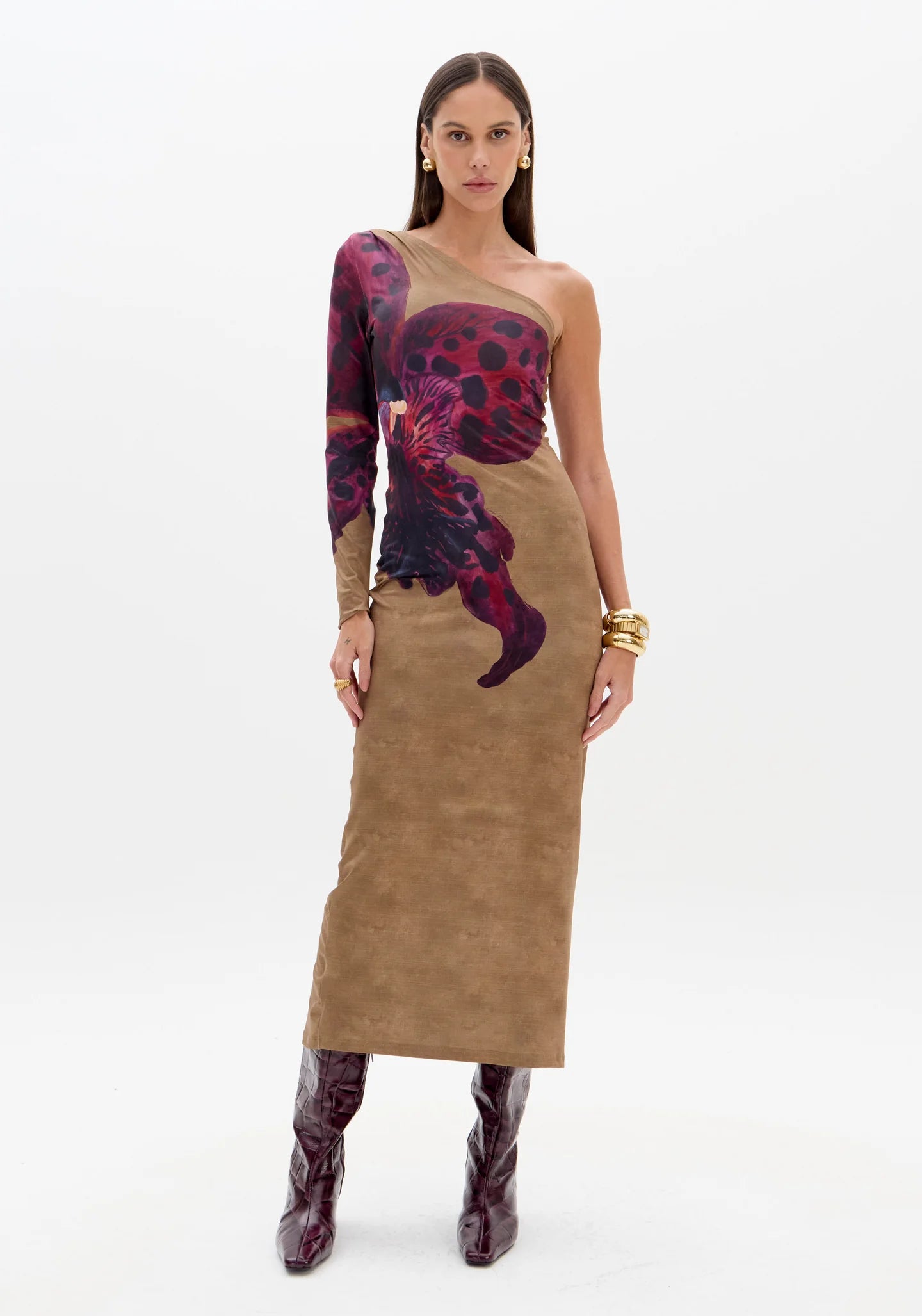 Printed Midi Dress LP