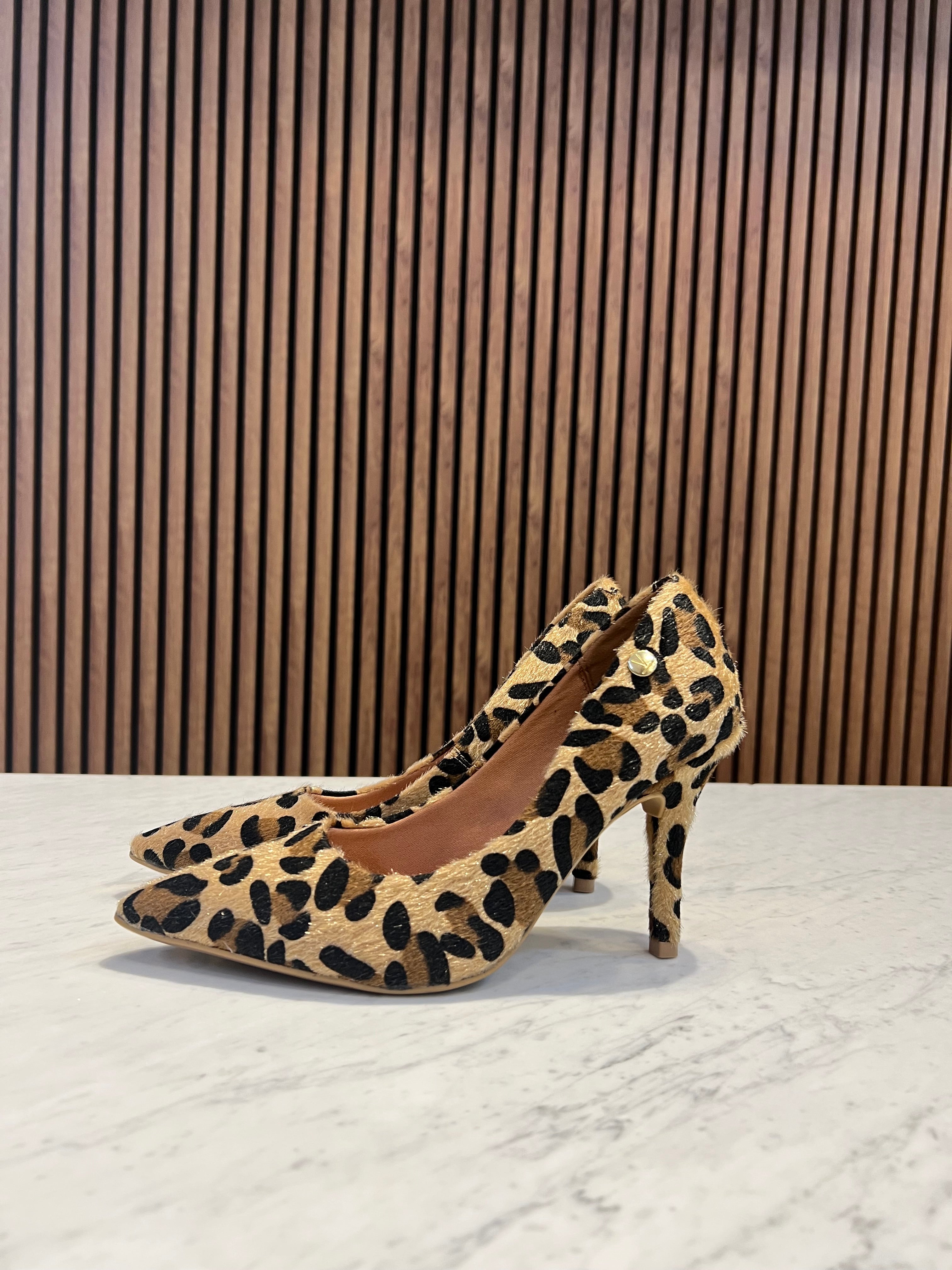 Scarpin Pelica Vizzano Animal Print