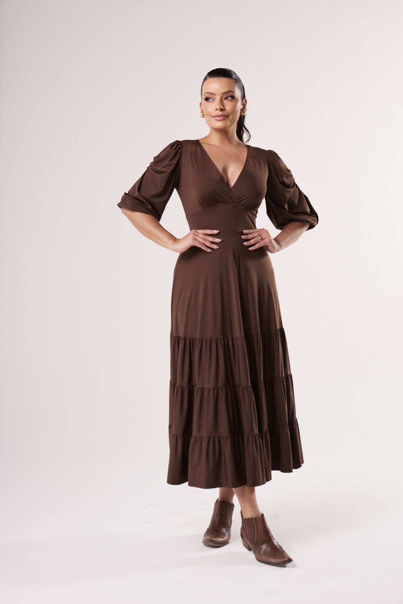 Dress Mariana Brown