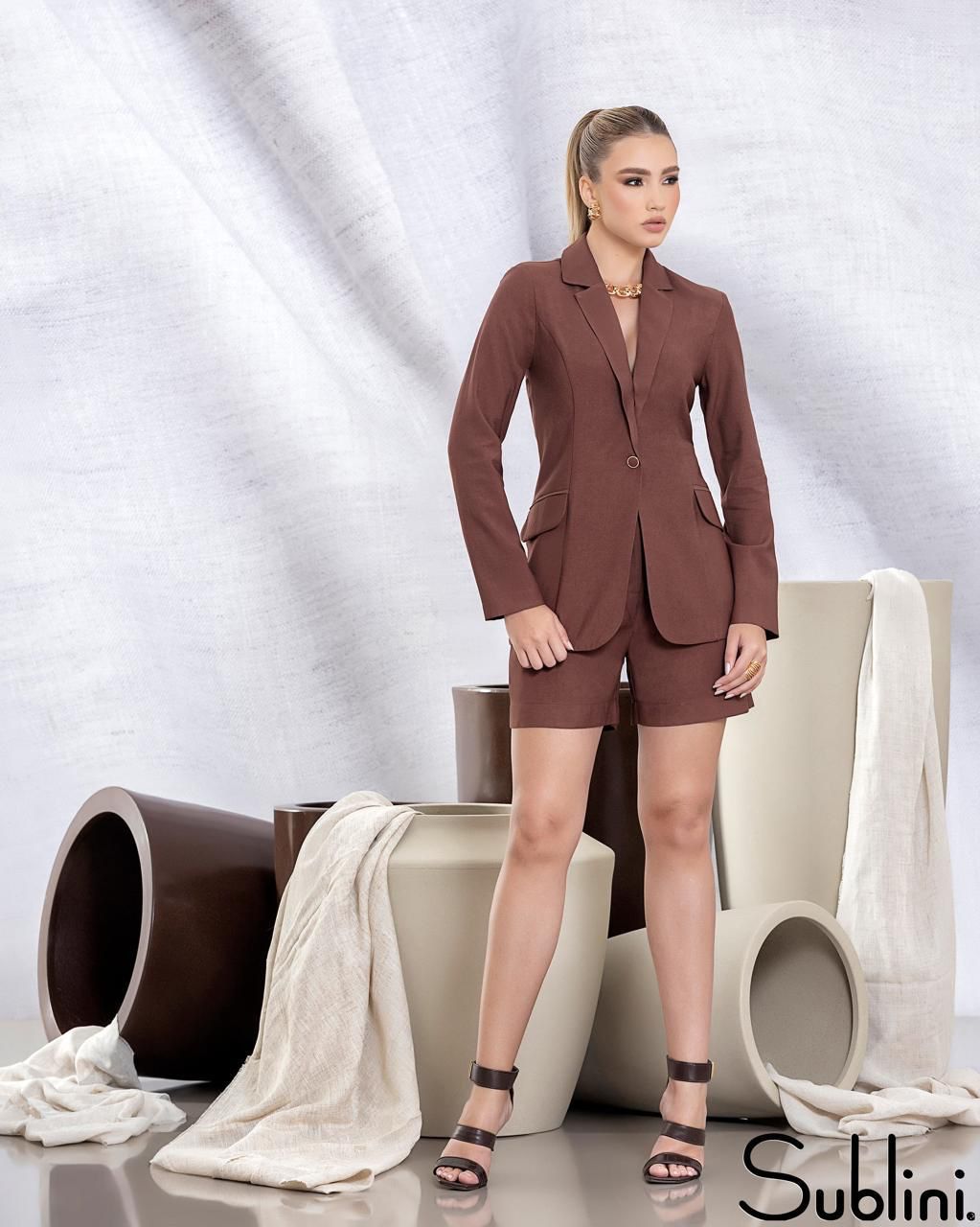 2 Piece Set Short and Blazer