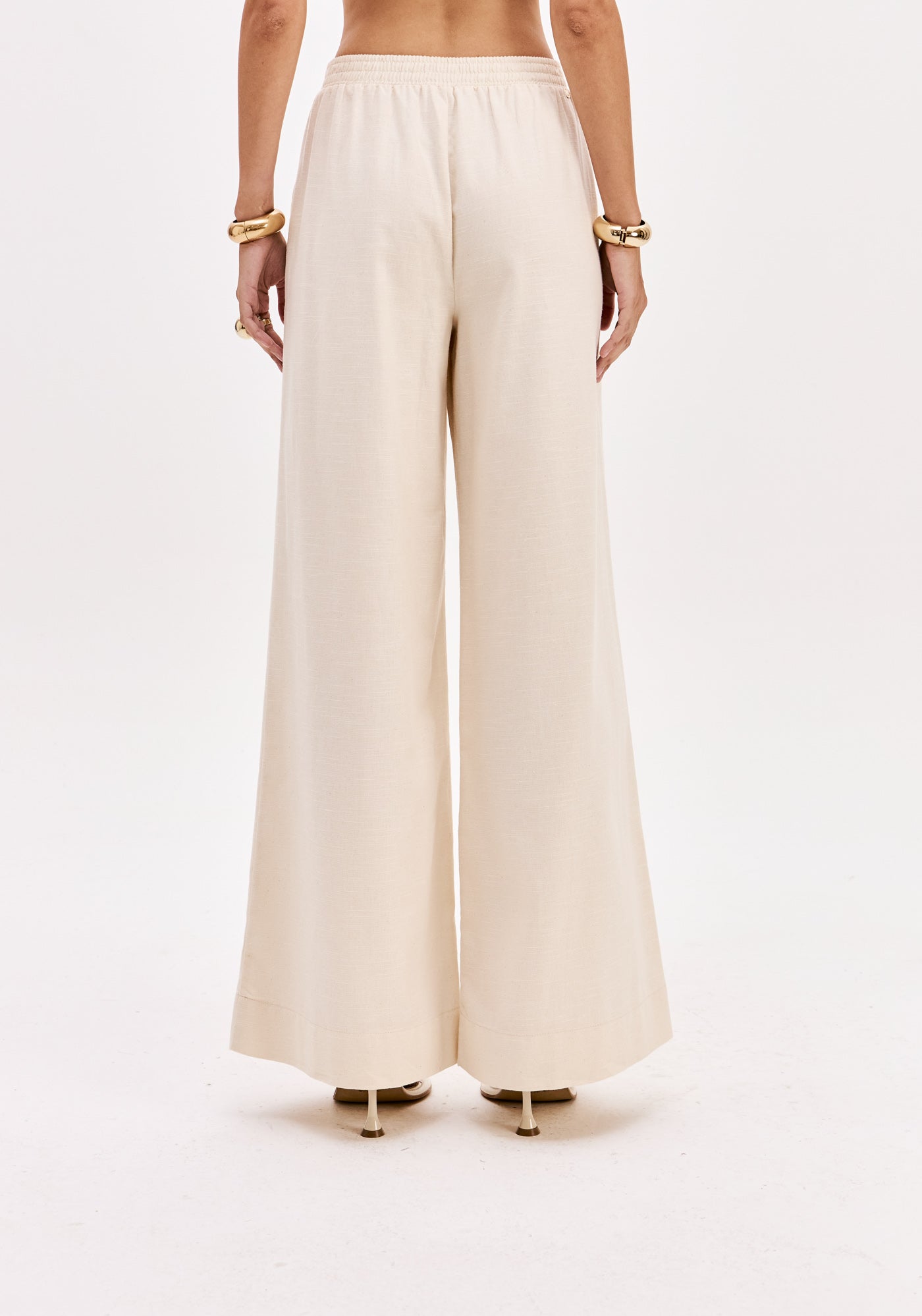 Pants Wide Leg High Waist