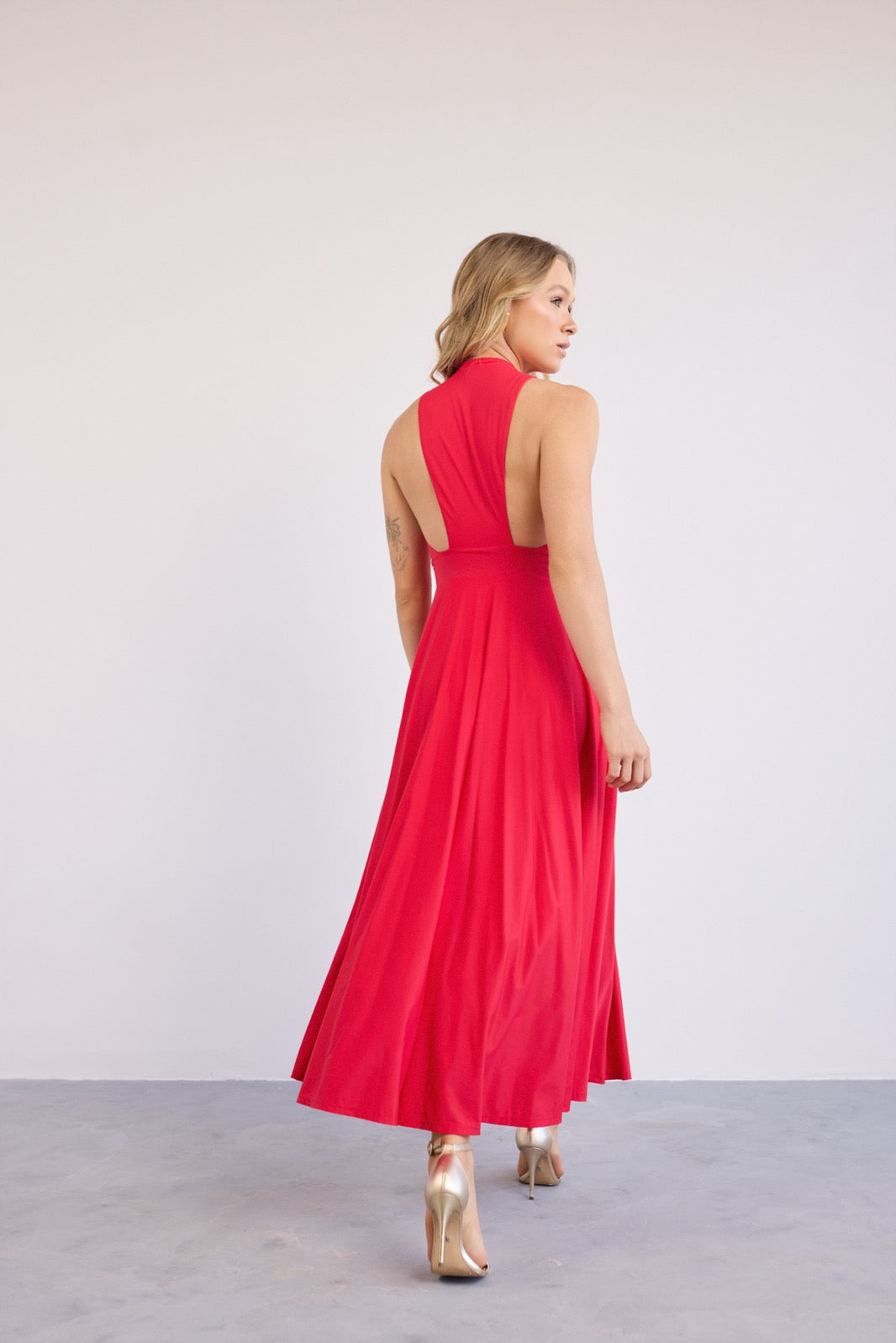 Dress Taina Red