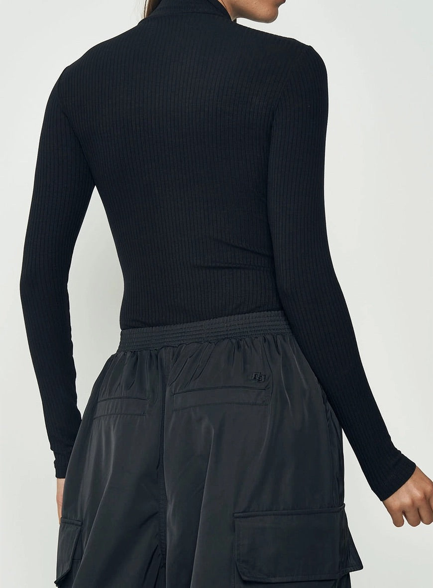 Ribbed Long Sleeve Top