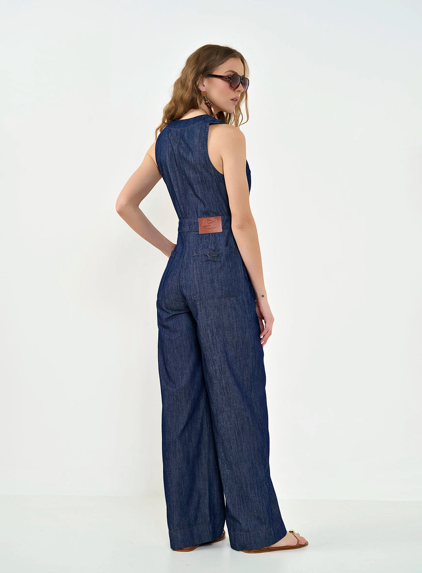 Denim Jumpsuit Fabiola