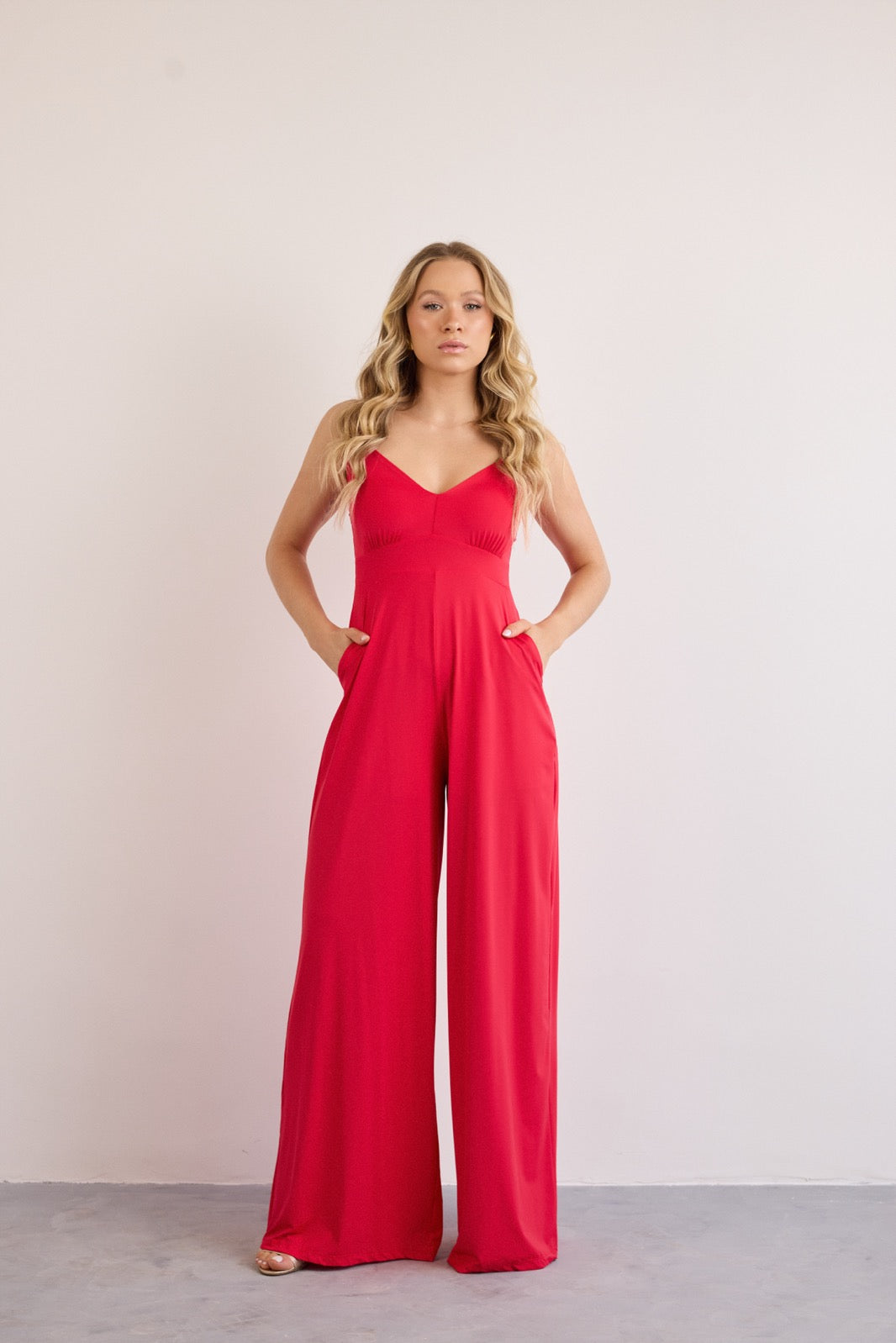 Jumpsuit Veruska Red