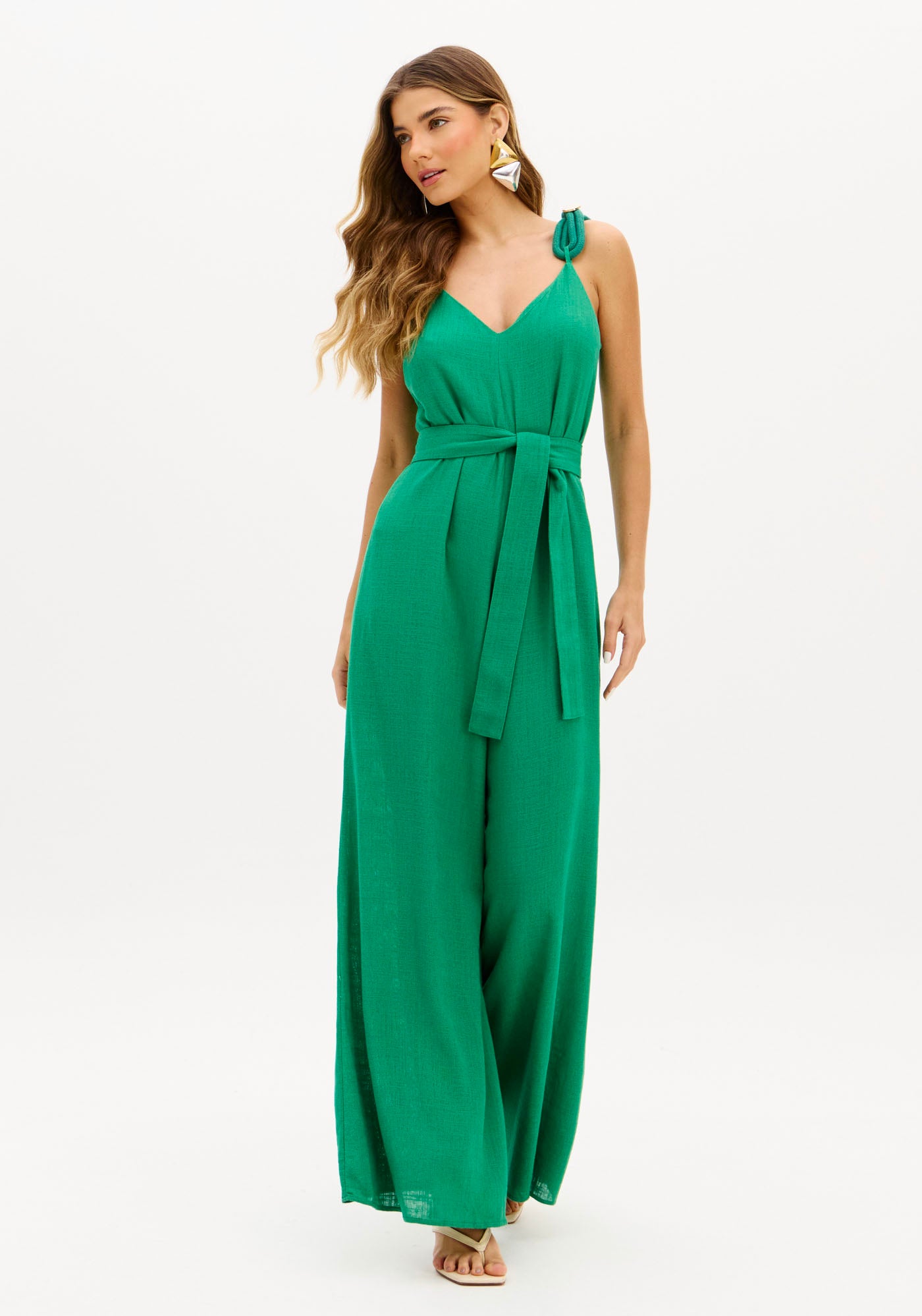 Jumpsuit Strap With Linen Marie