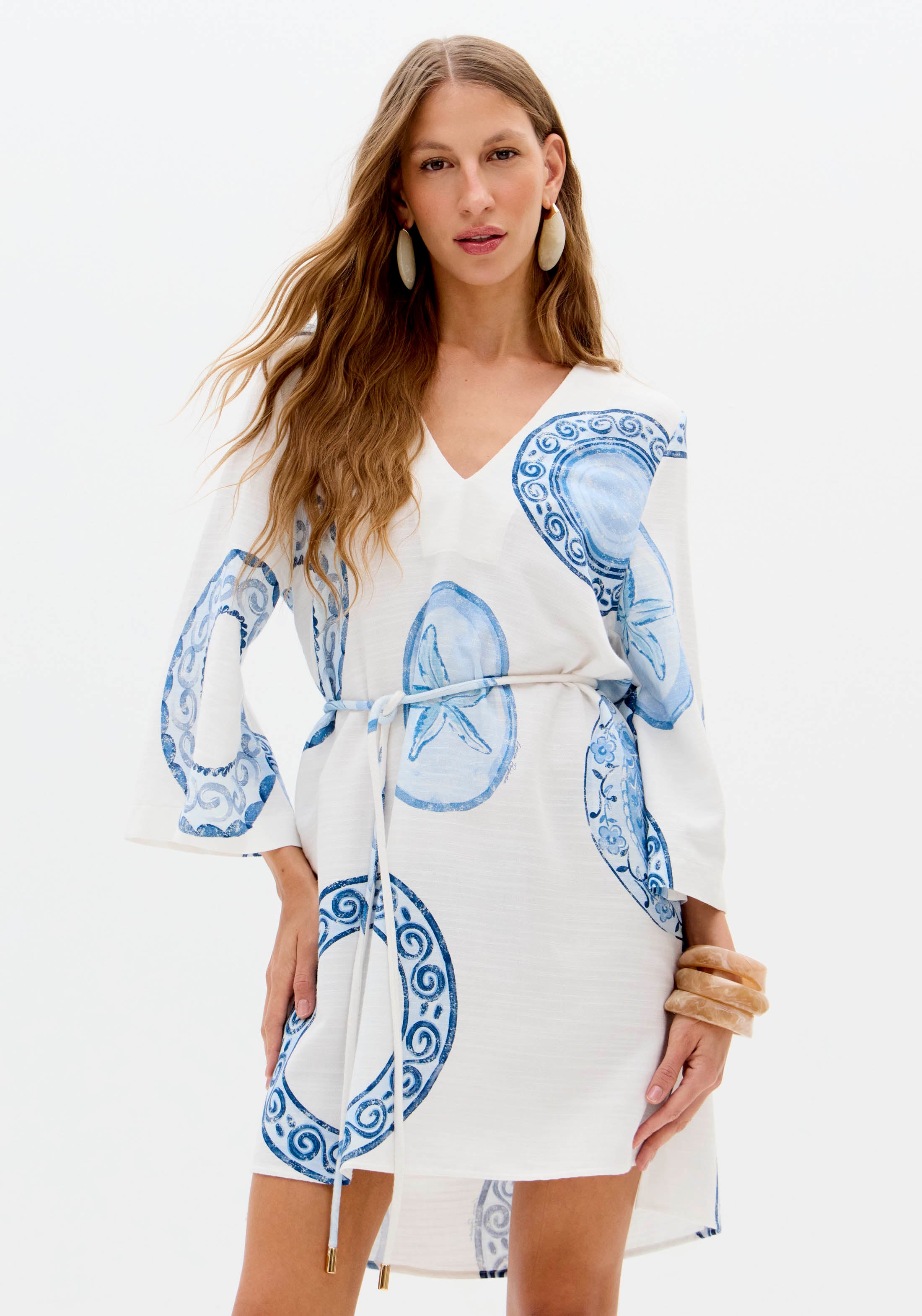 Dress Short Half Sleeve Printed