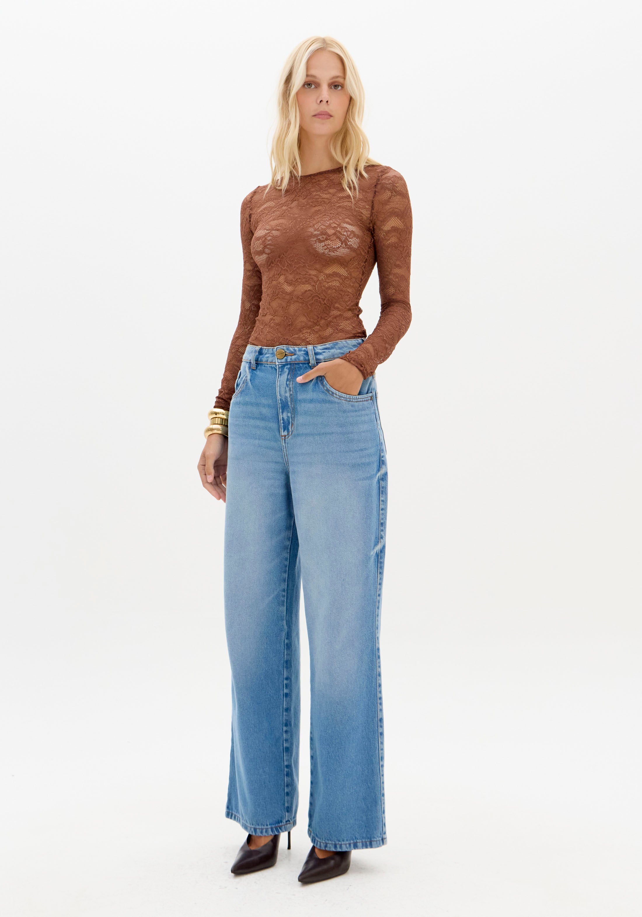 super High Full Length Jeans