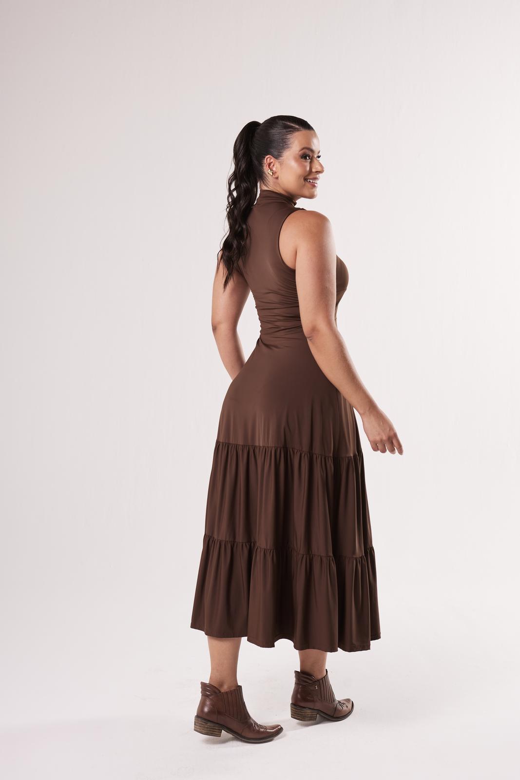 Dress Luna Brown