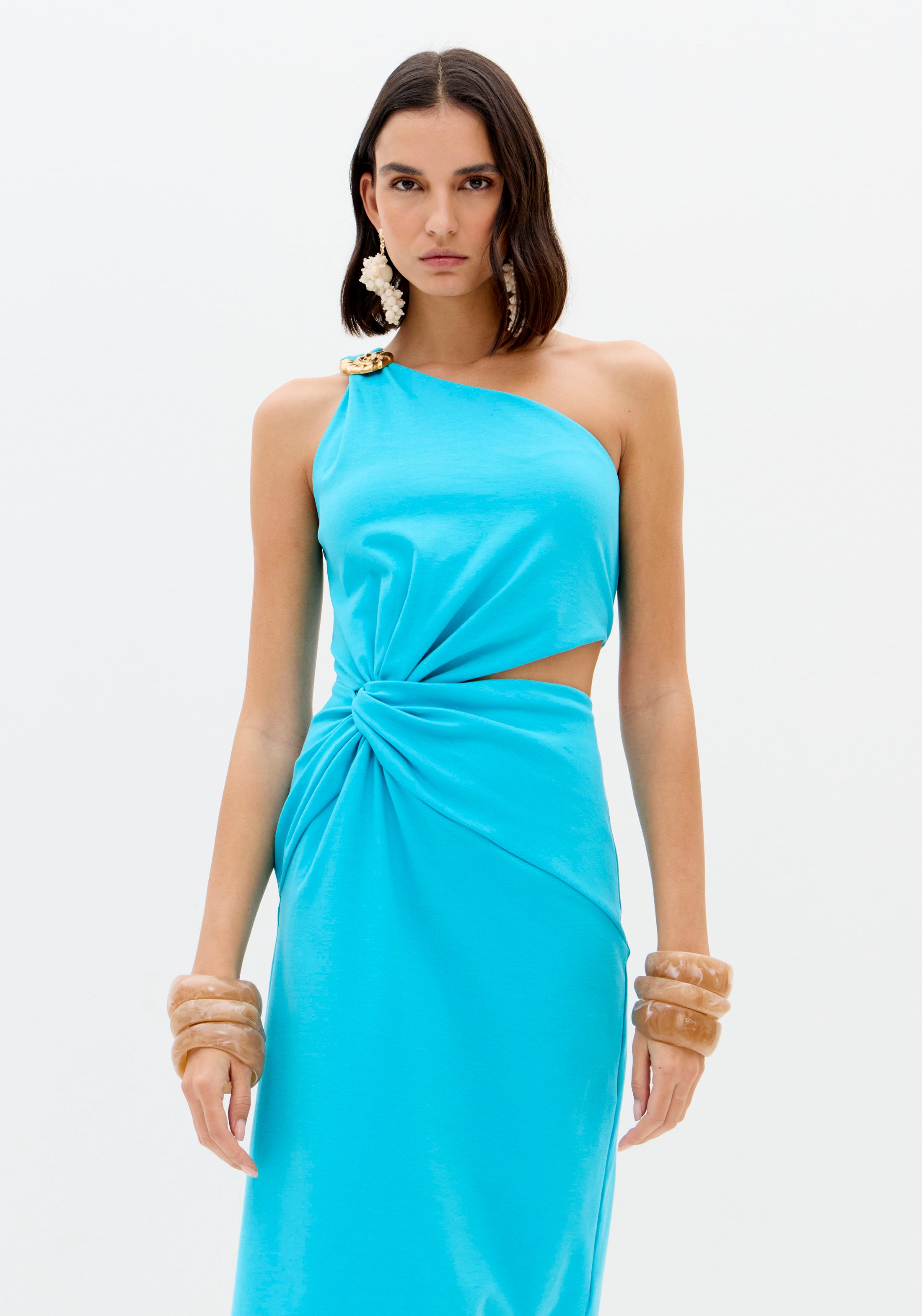 Dress Super Midi One Shoulder