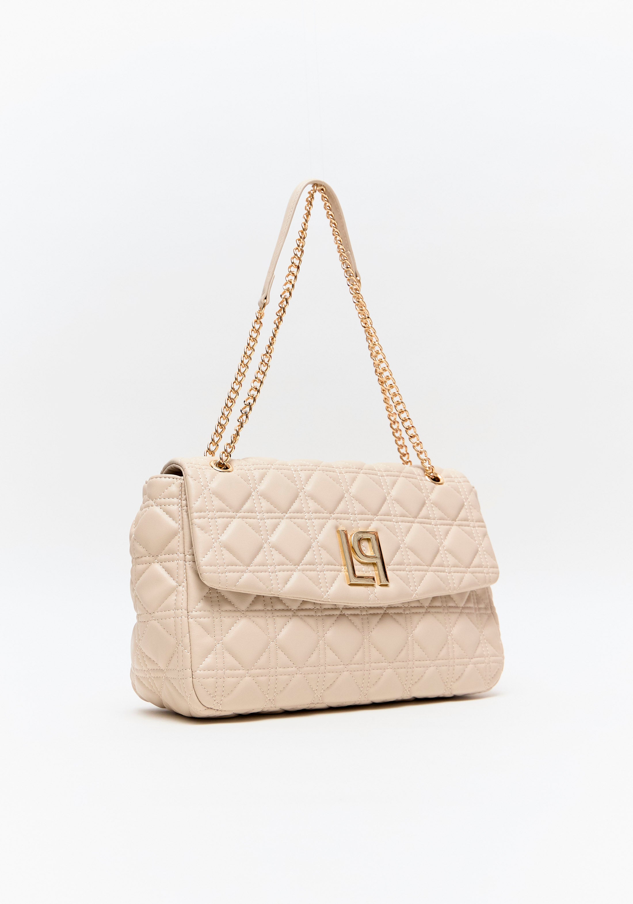 Handbag with Chain Shoulder Strap