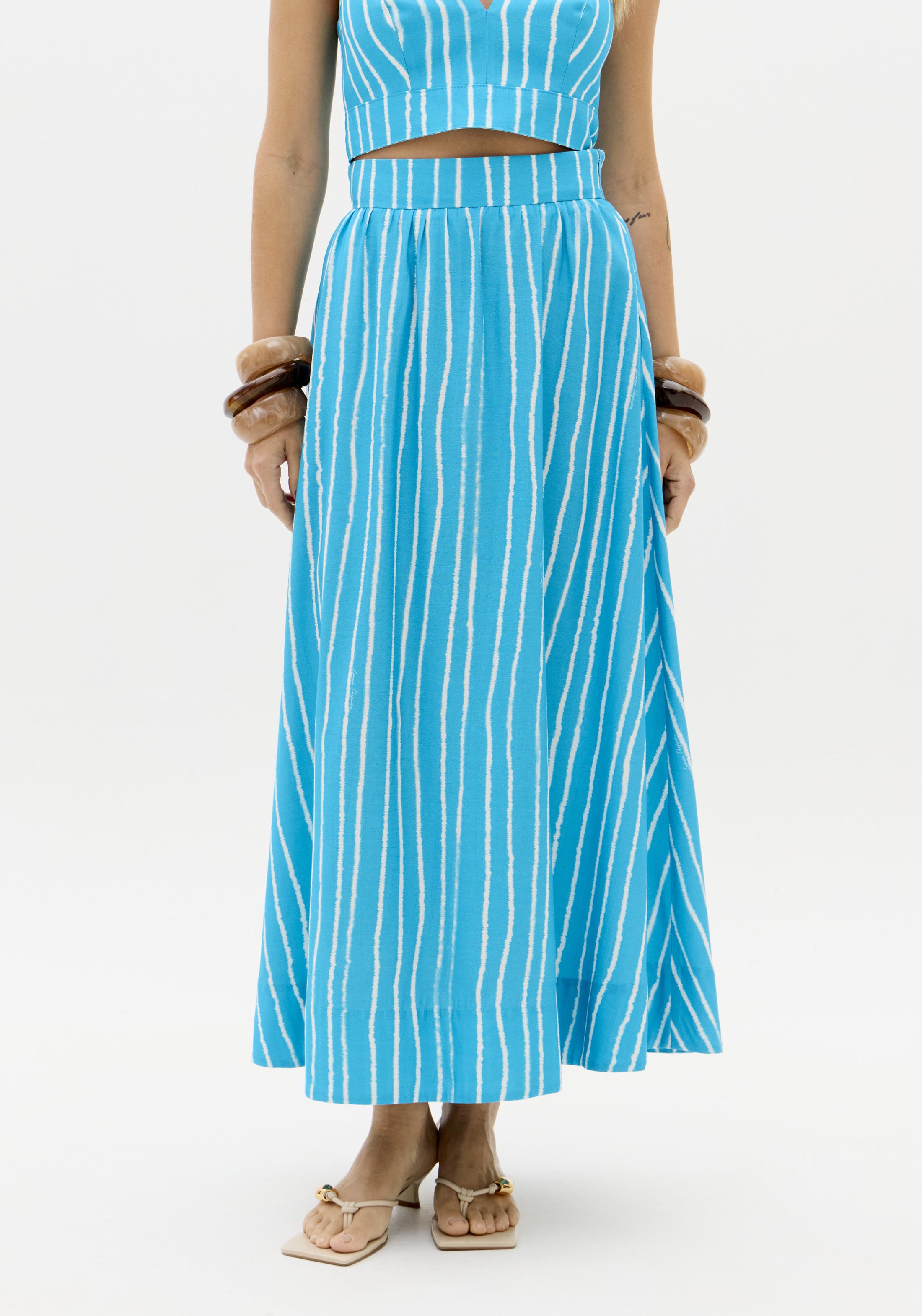 Skirt Lady Like Super Midi Printed