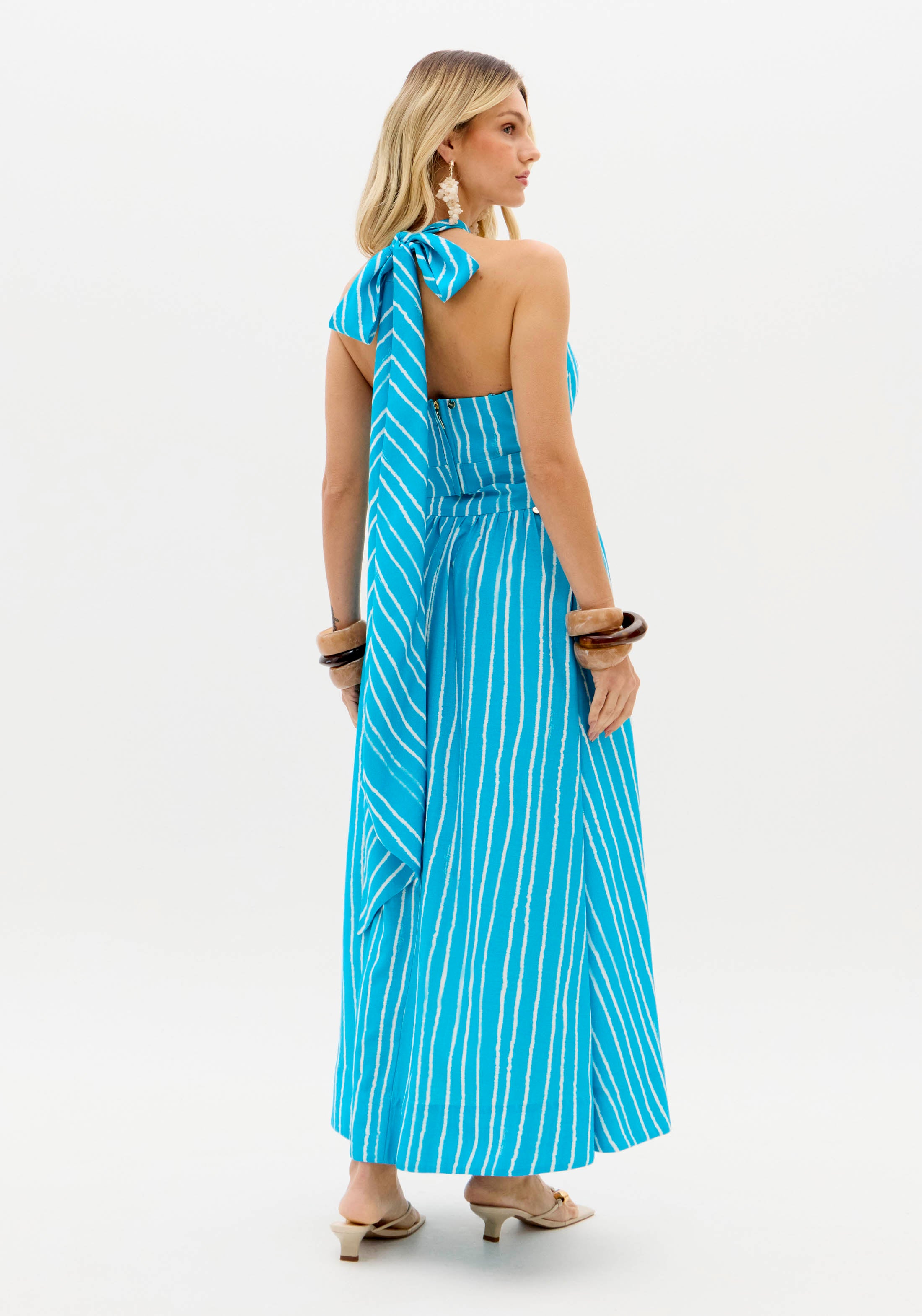 Top With Tied Printed