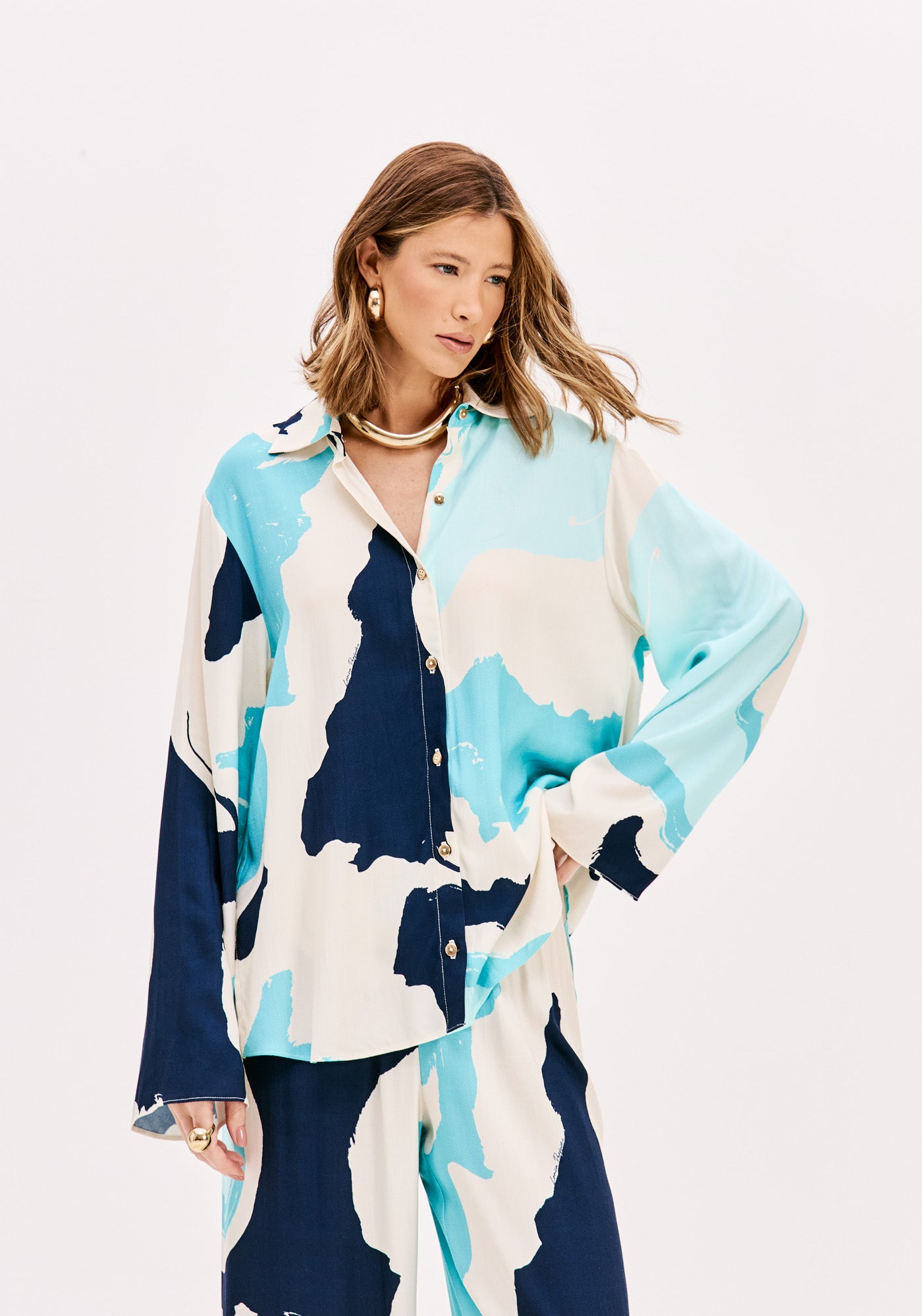 Shirt Wide Long Sleeve