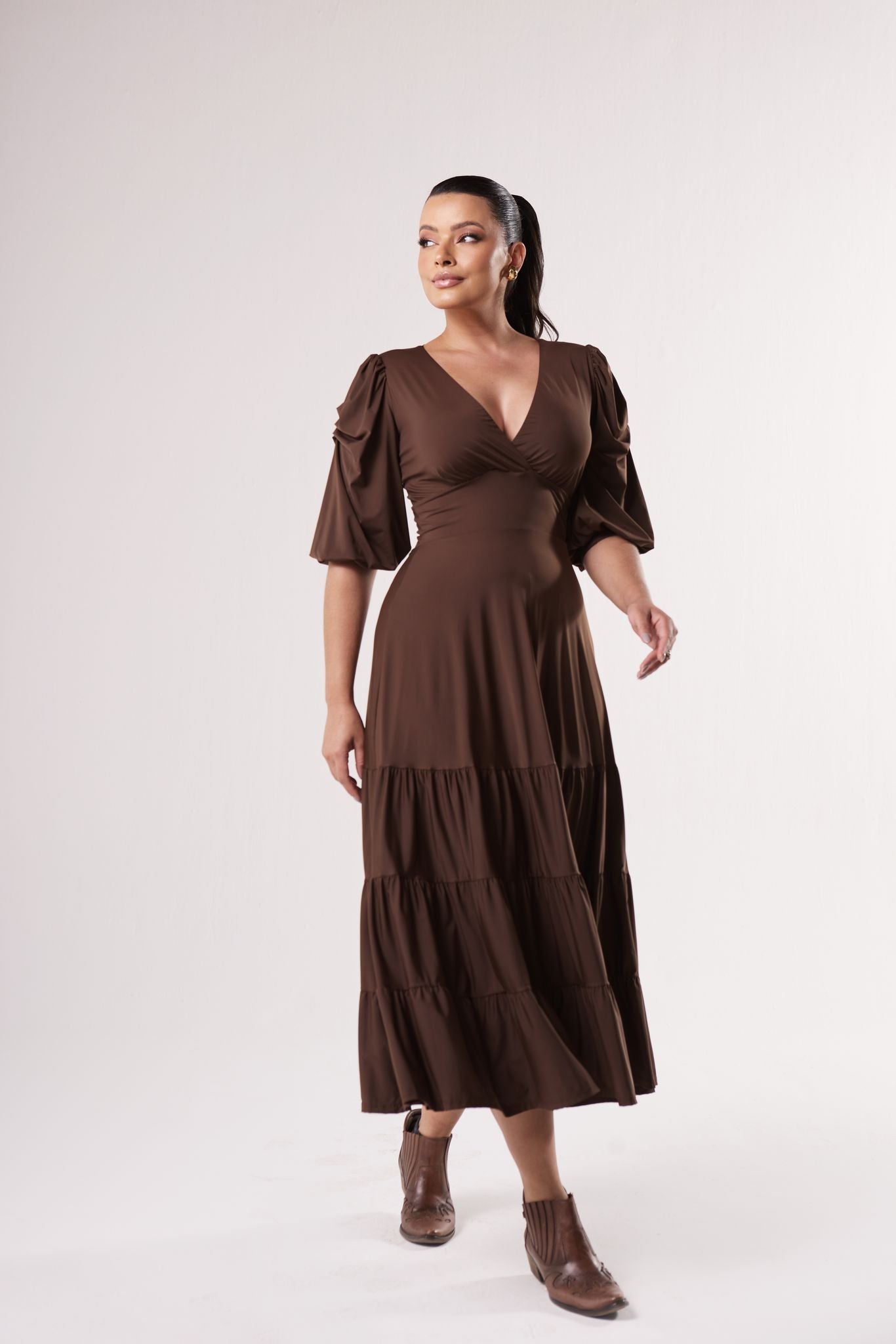 Dress Mariana Brown