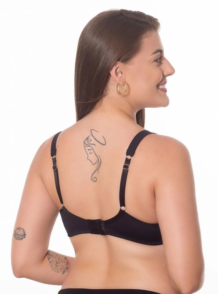 Black Bra with Strap