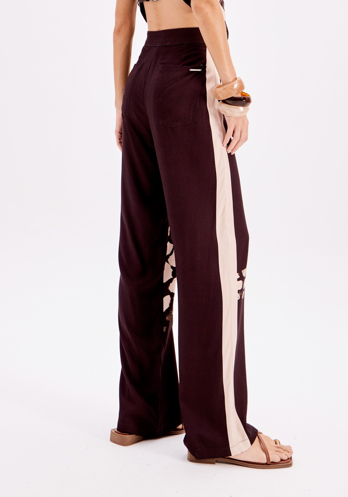Printed Straight Pants