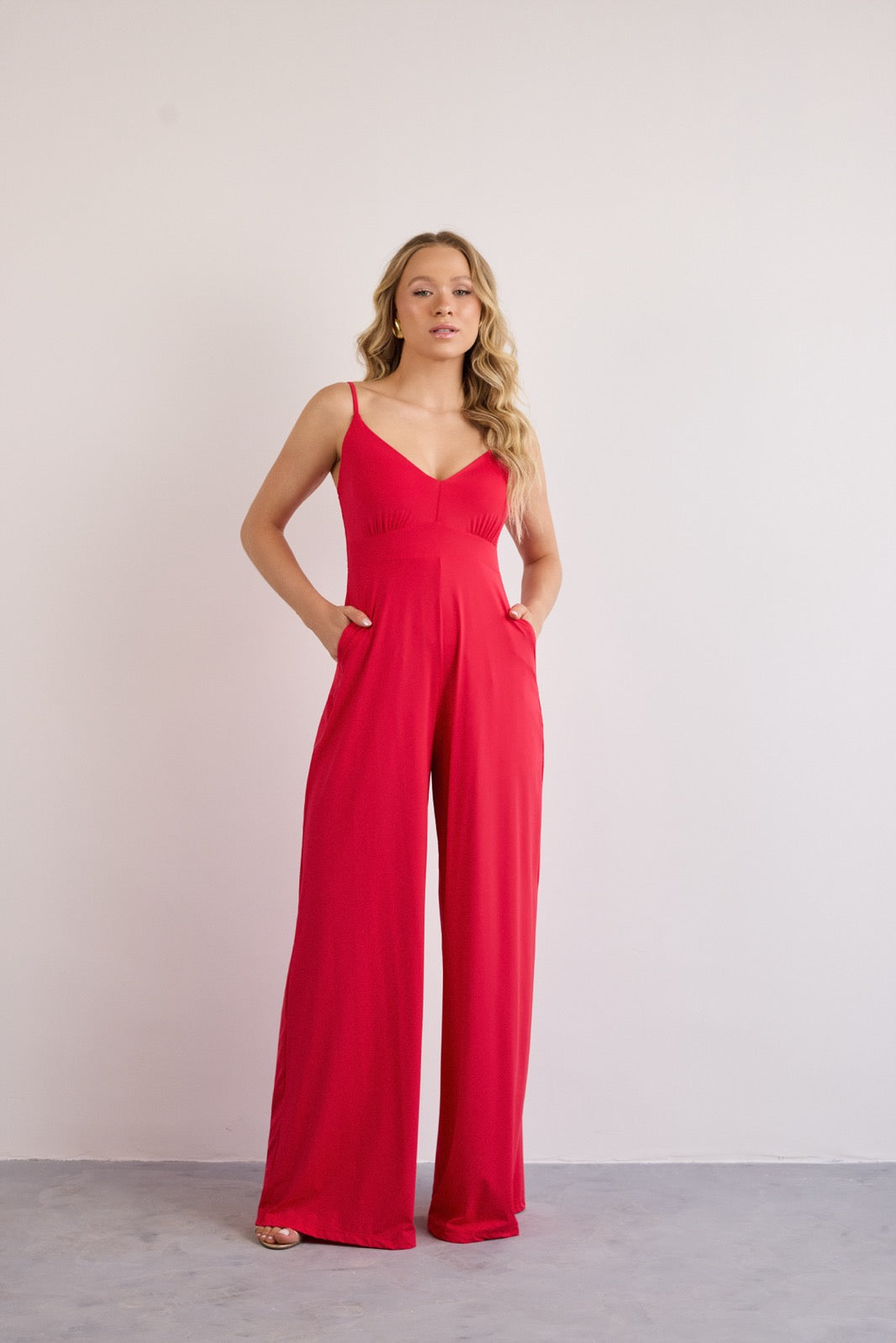 Jumpsuit Veruska Red