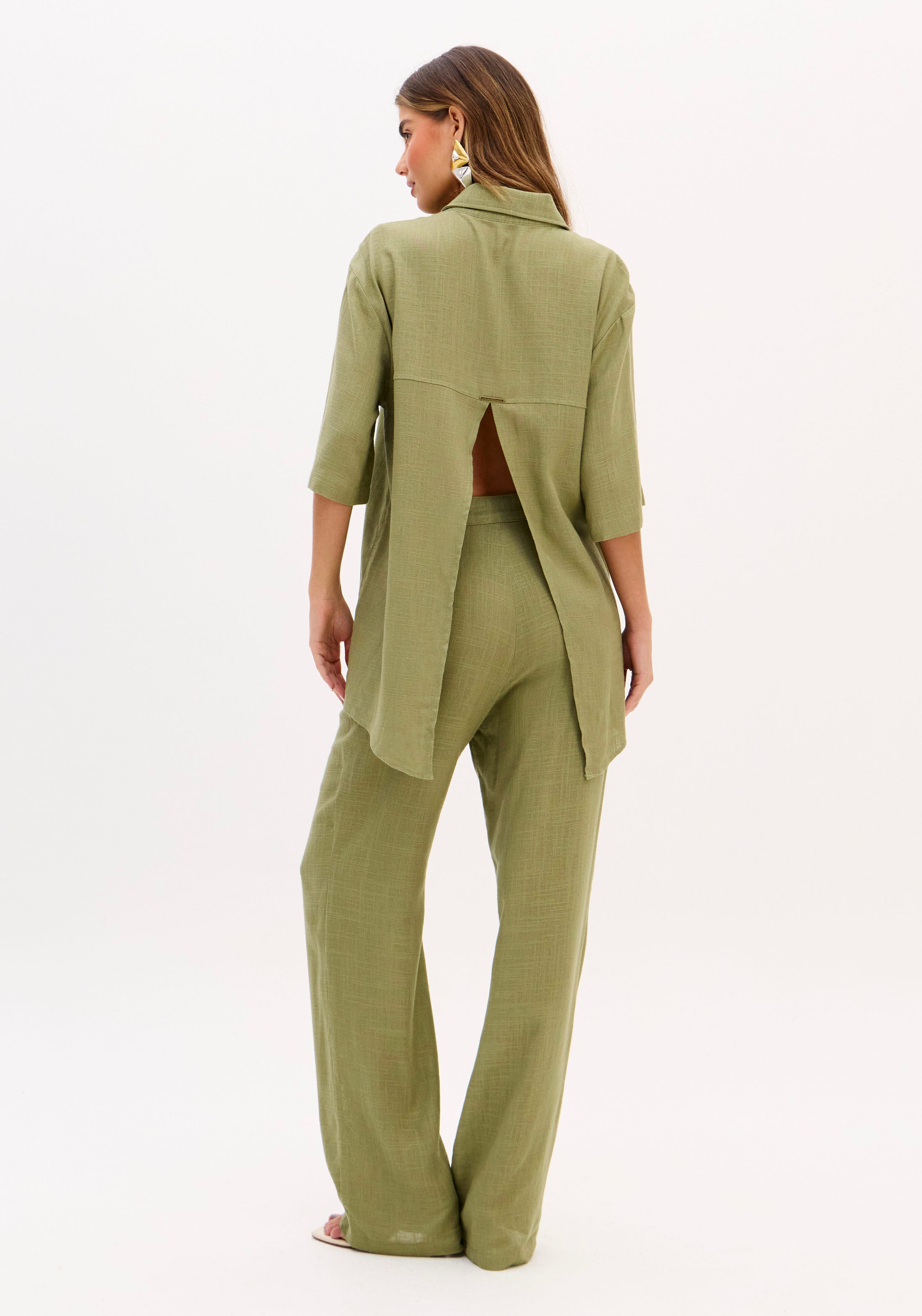 Shirt Oversized with Linen