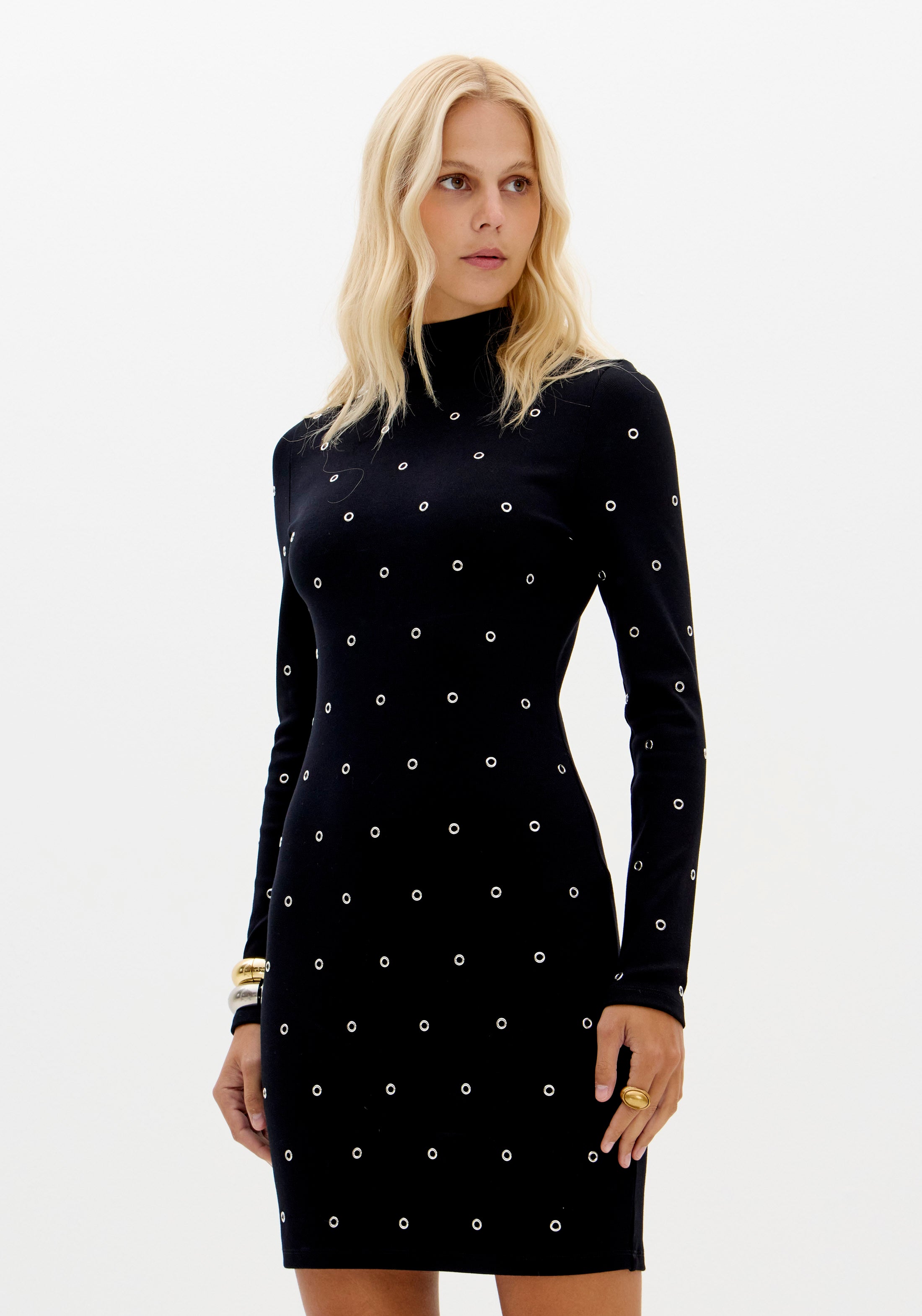 Short Dress with Long Sleeves