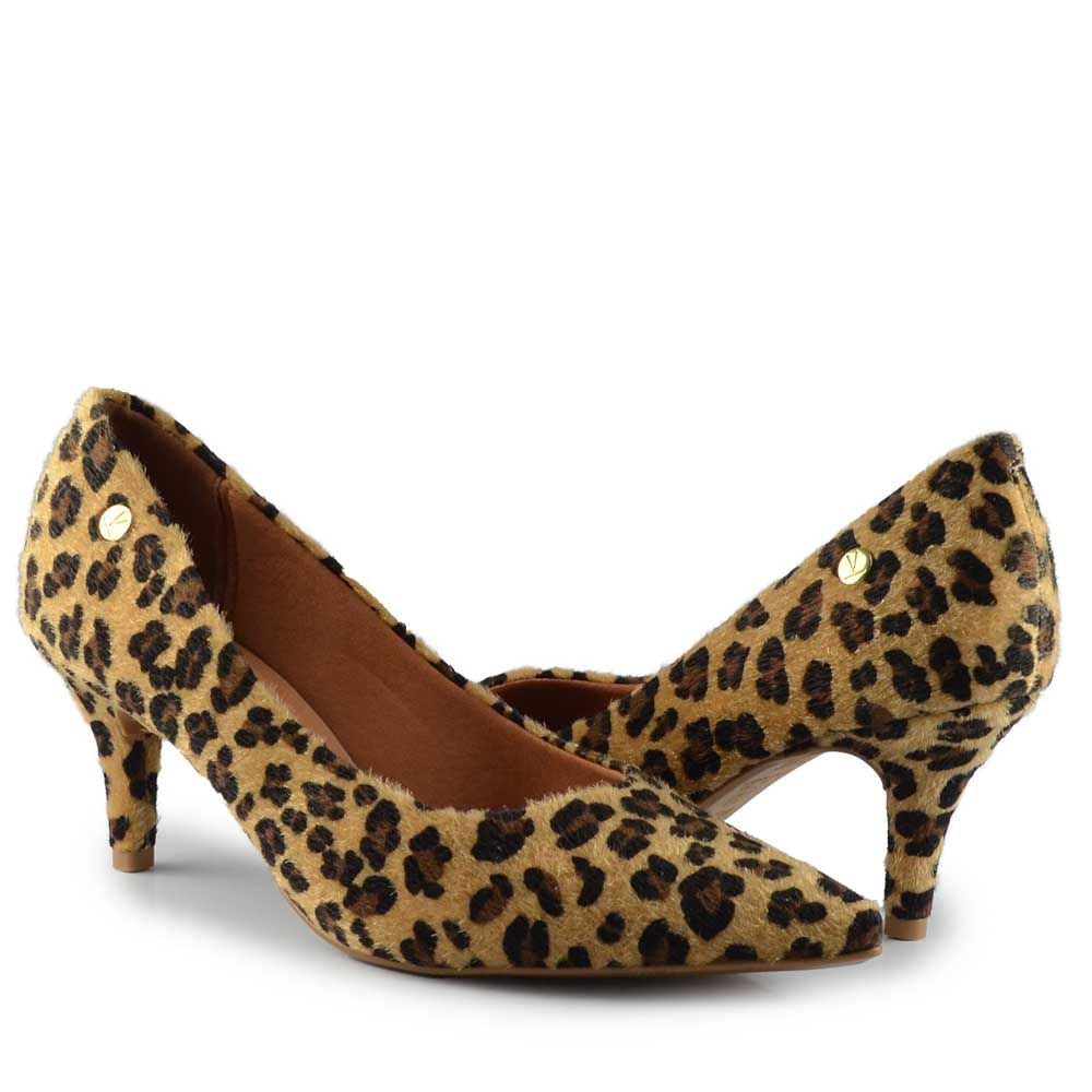 Scarpin Pelica Vizzano Animal Print