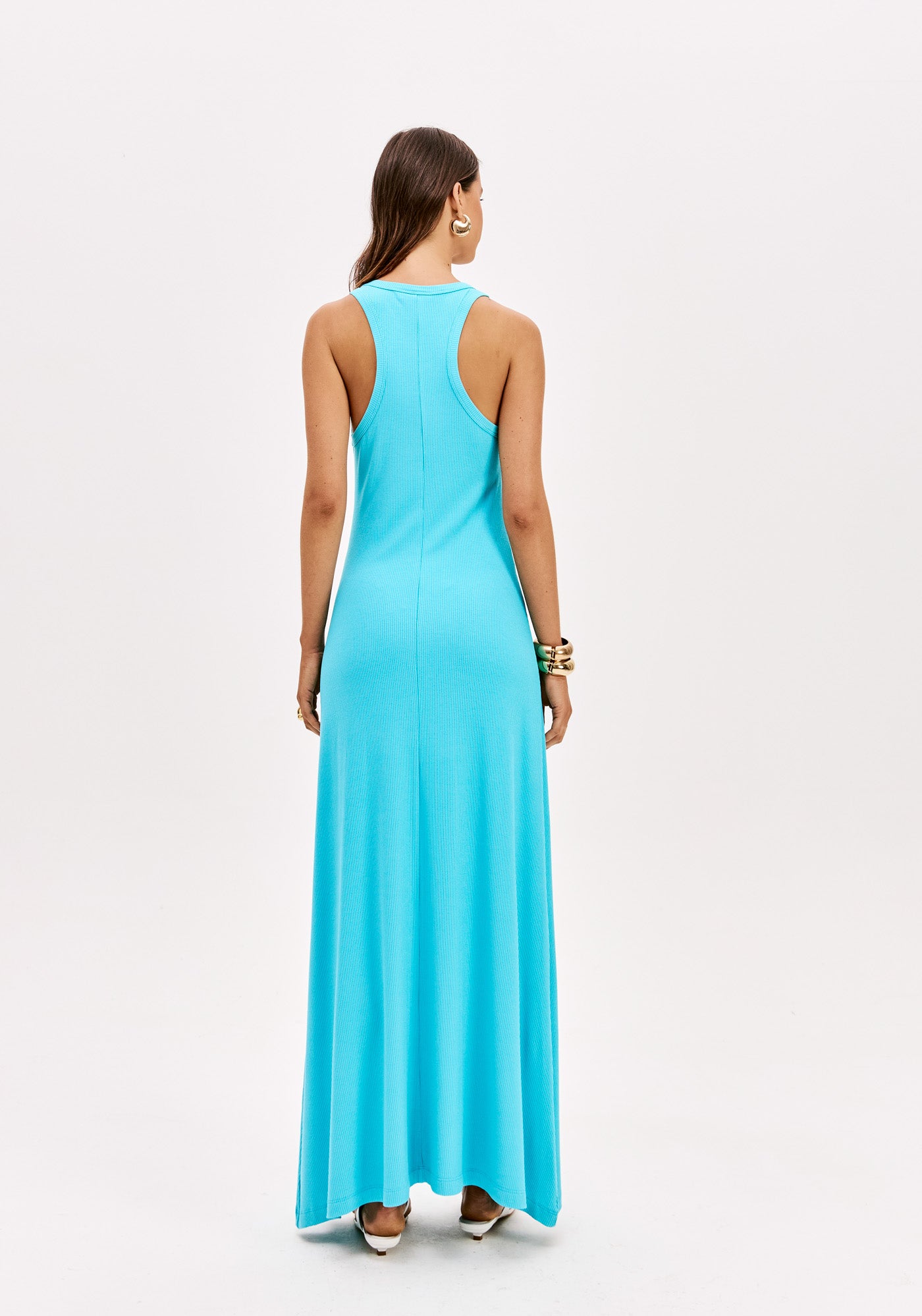 Dress Ribbed Super Mídi Sleeveless