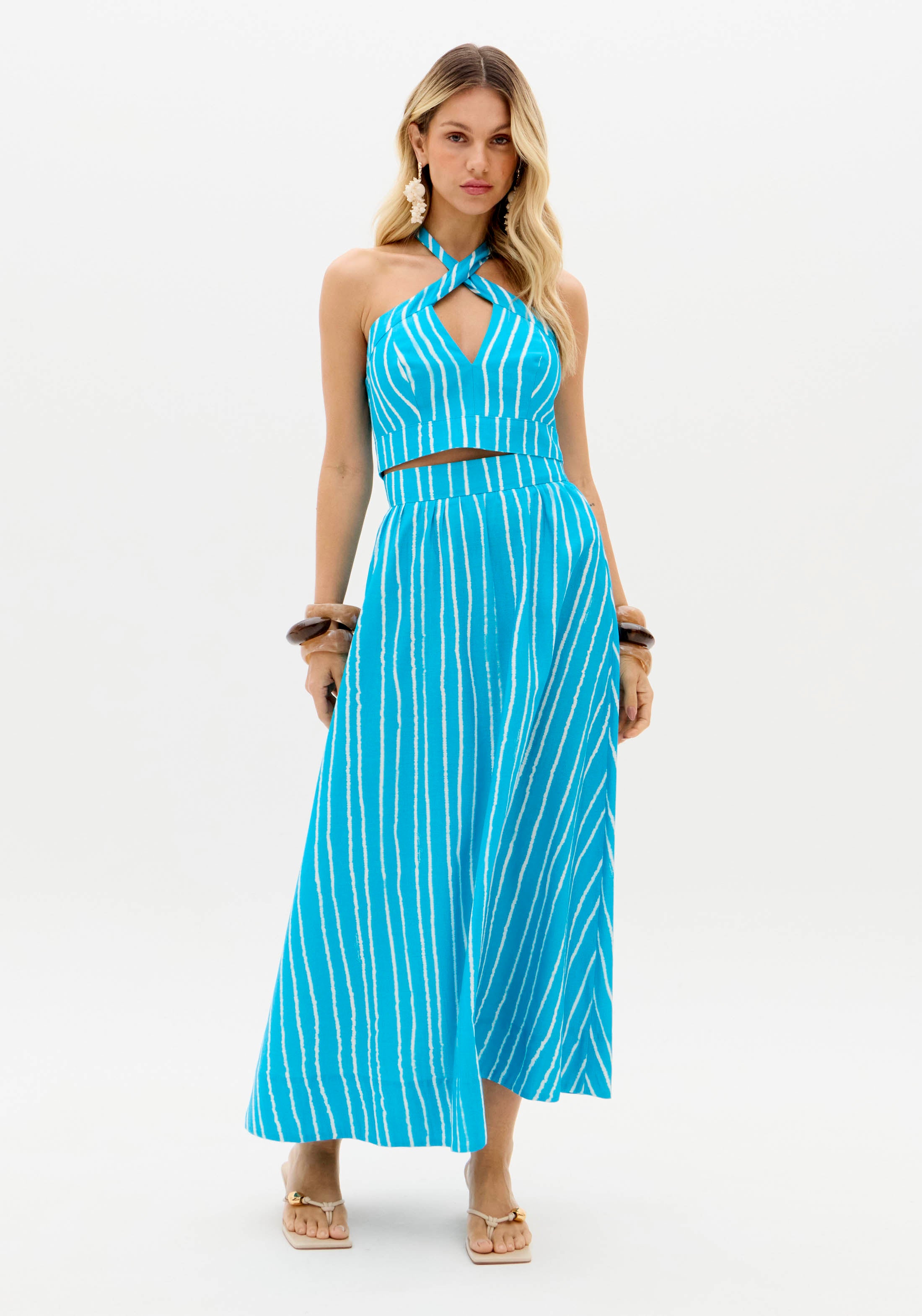 Skirt Lady Like Super Midi Printed