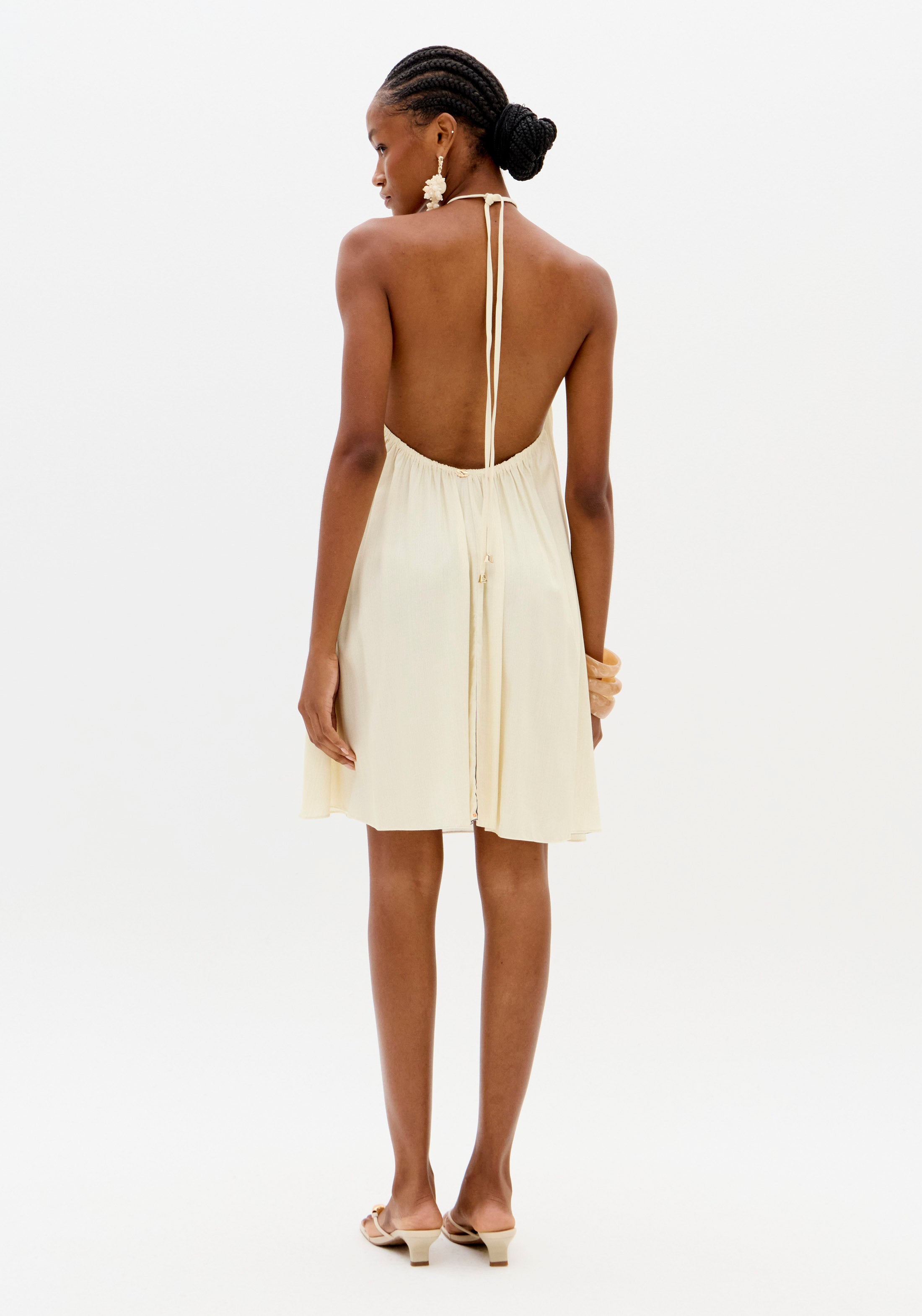 Dress Short Backless
