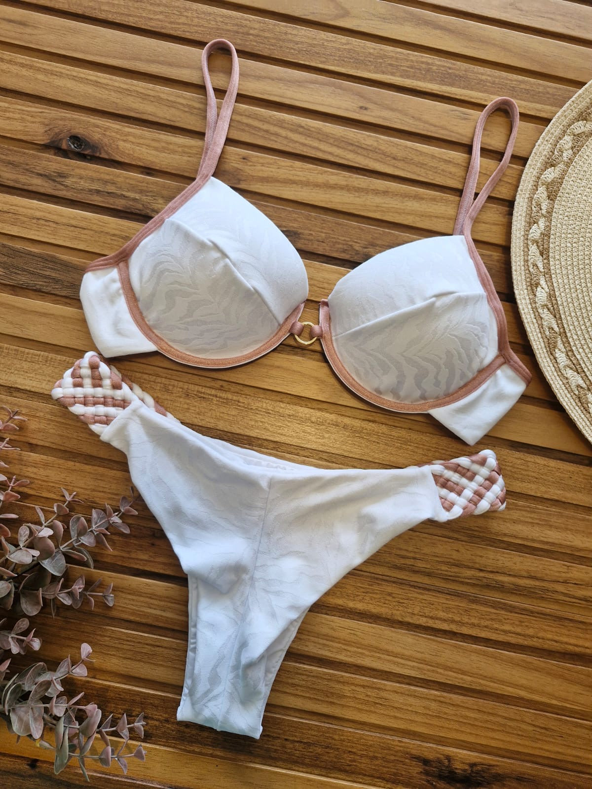 Bikini Ring and Braids