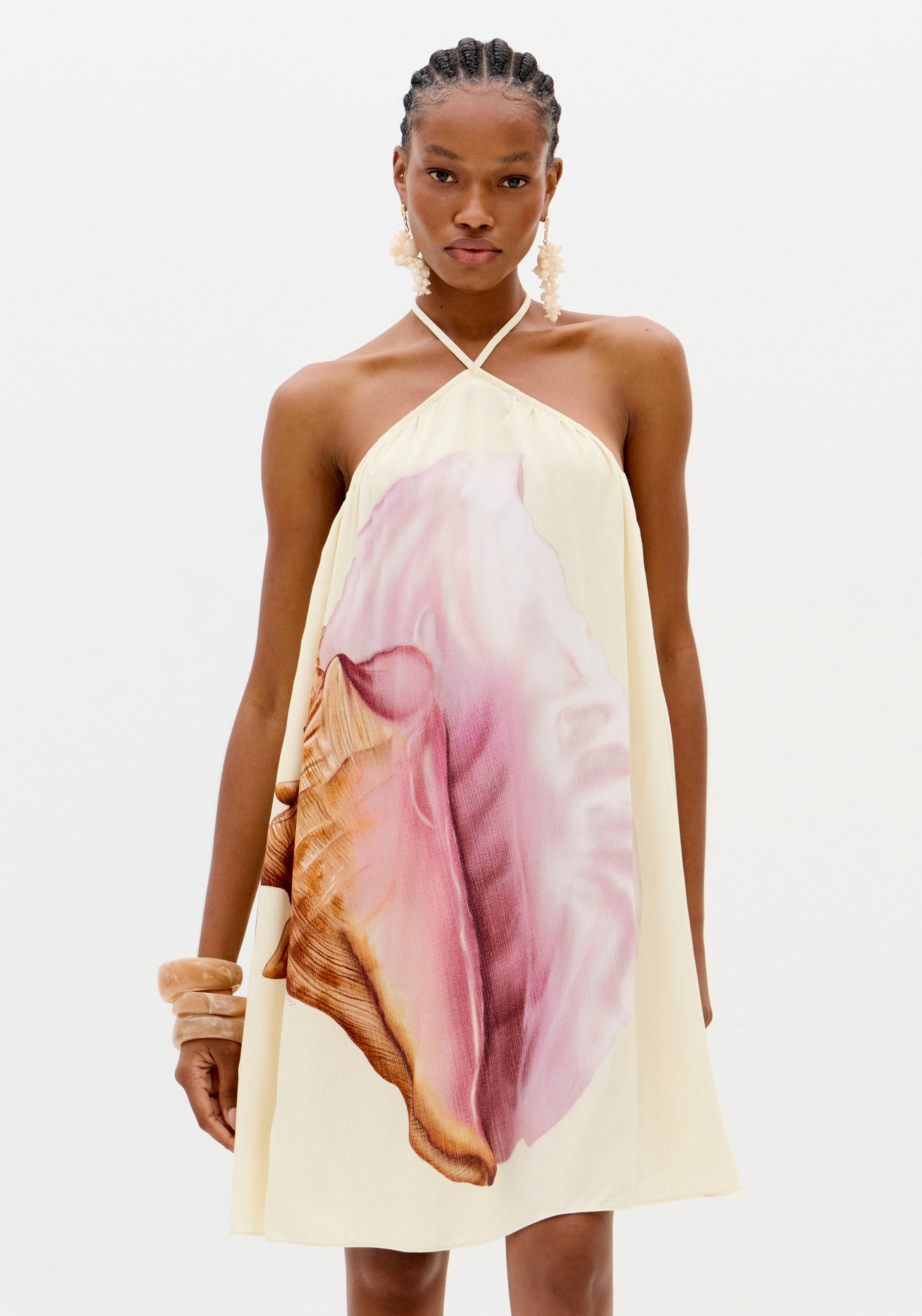 Dress Short Backless