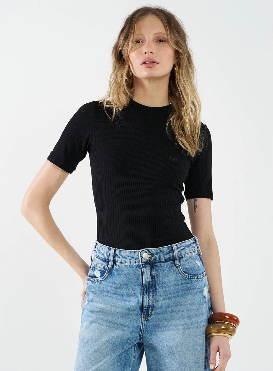 Ribbed Blouse