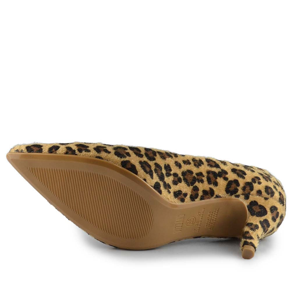 Scarpin Pelica Vizzano Animal Print