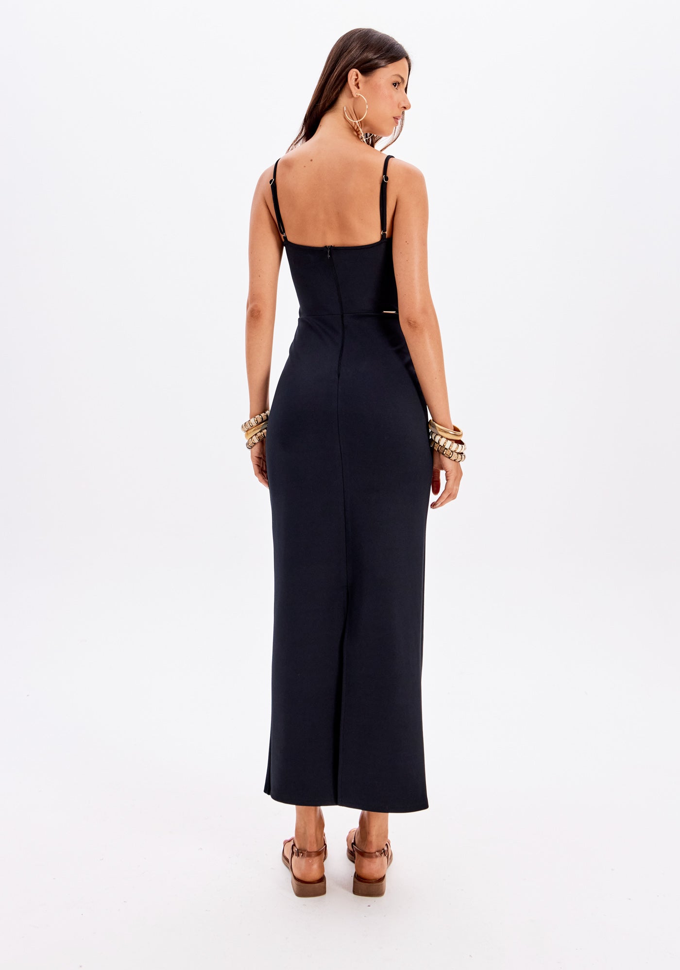 Dress Super Mídi With Tied