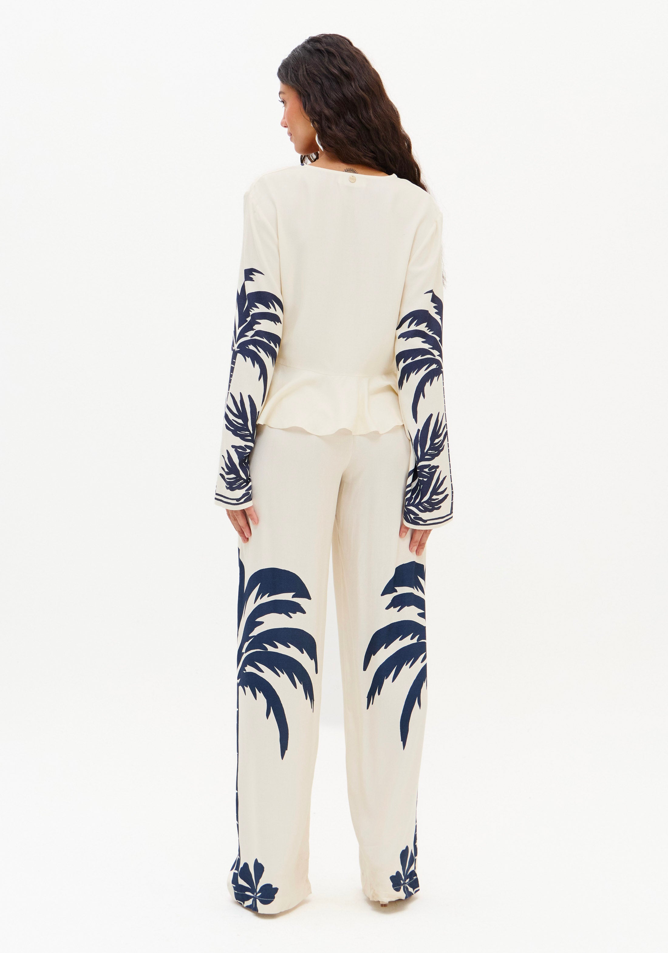 Pants Full Length Localized Print