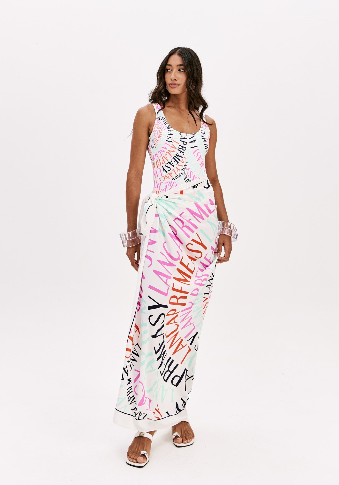 Swimsuit Strap Back Neckline