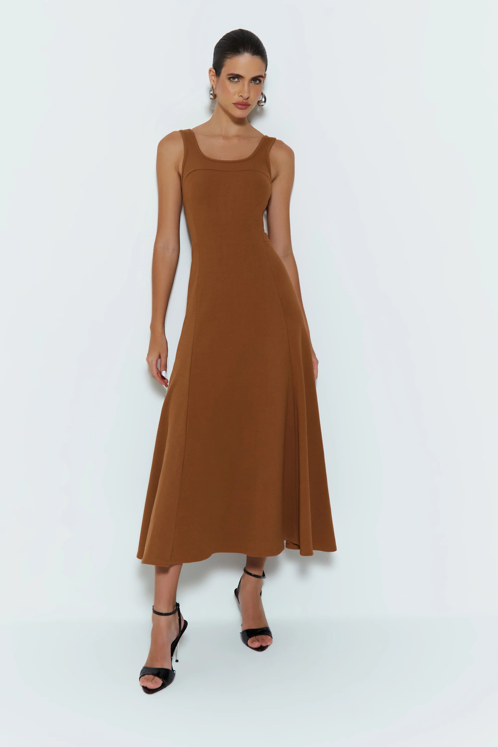 Midi Dress Juliana Brown
