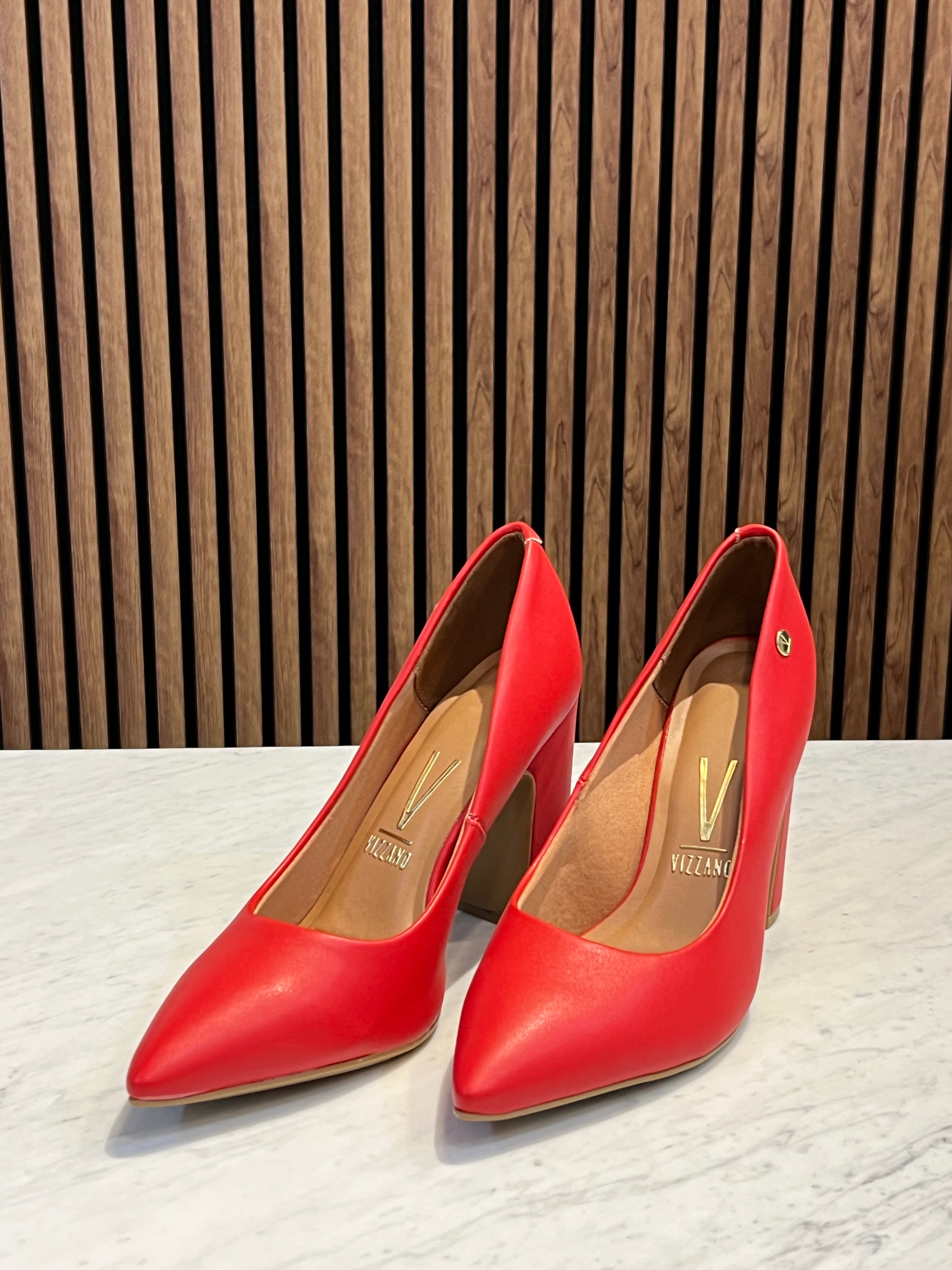 Scarpin Pelica Vizzano Block Red