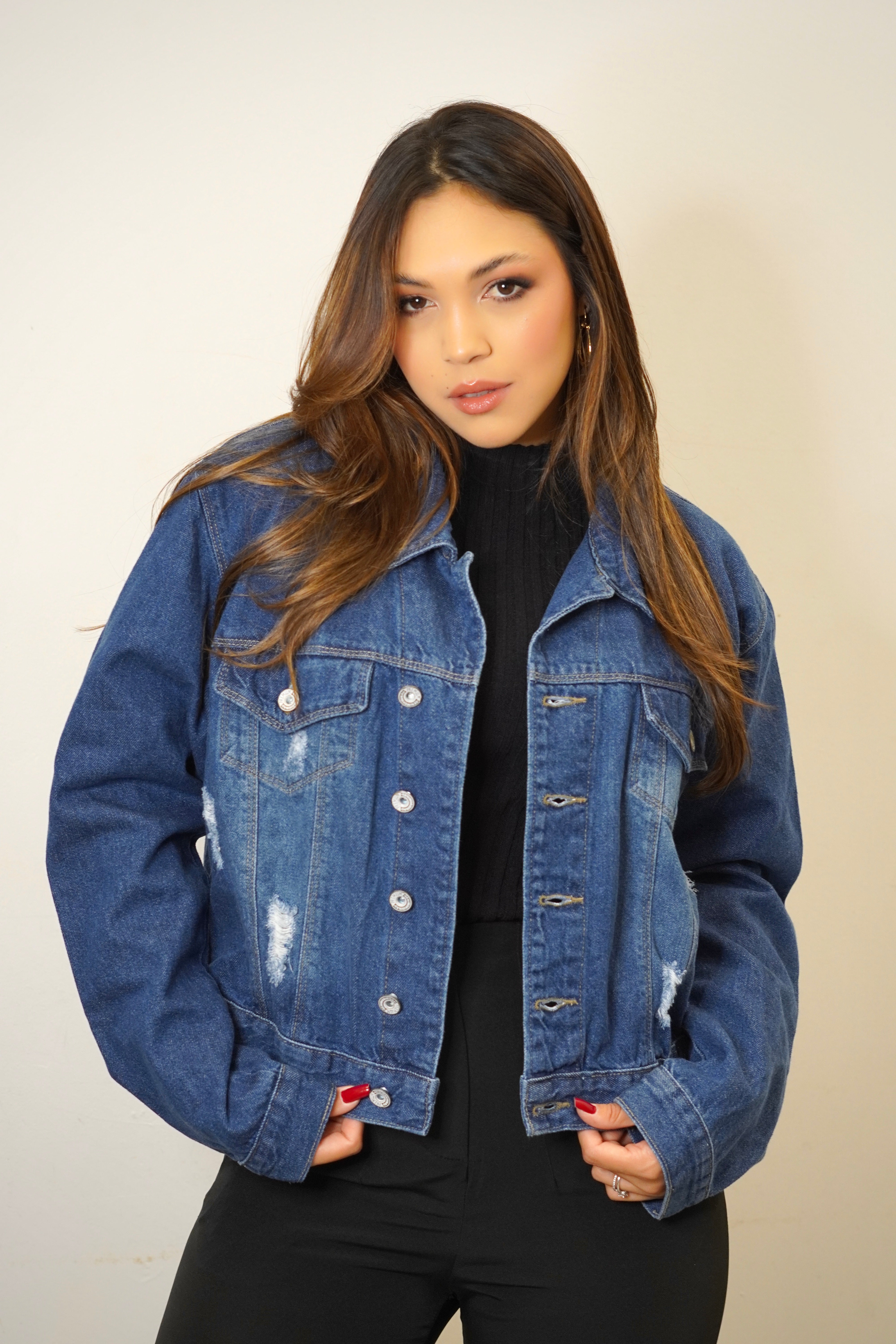 Red heart jacket