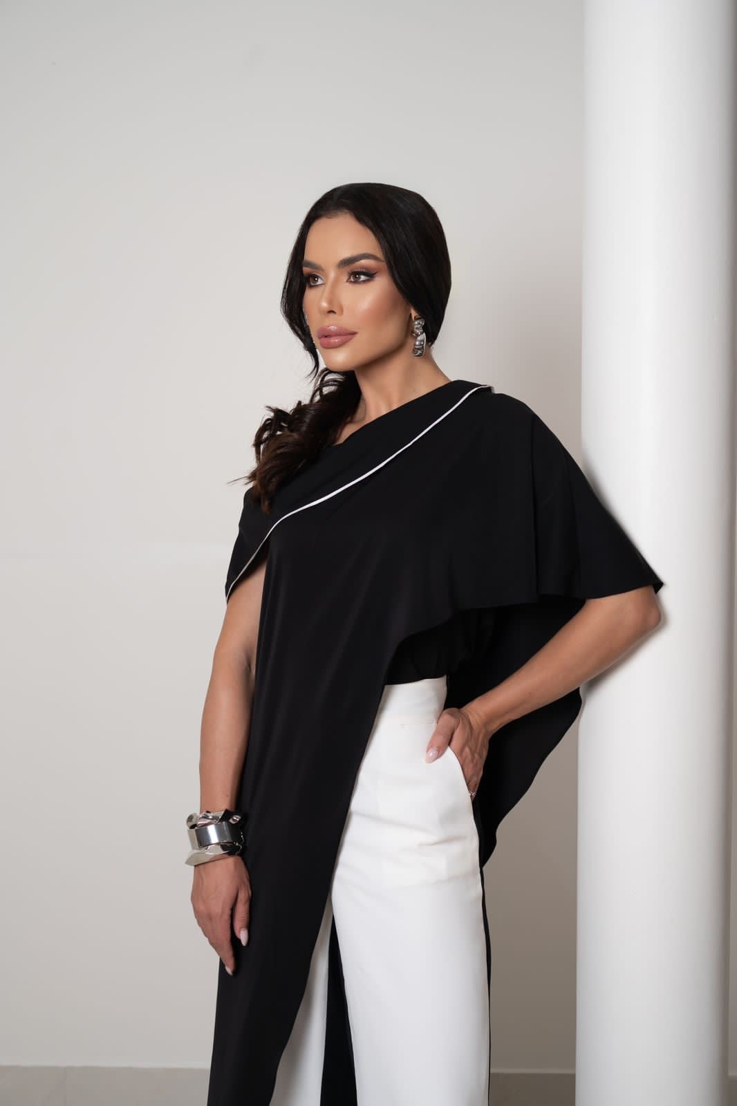 2 Piece Set Pants and no-sleeve Blouse