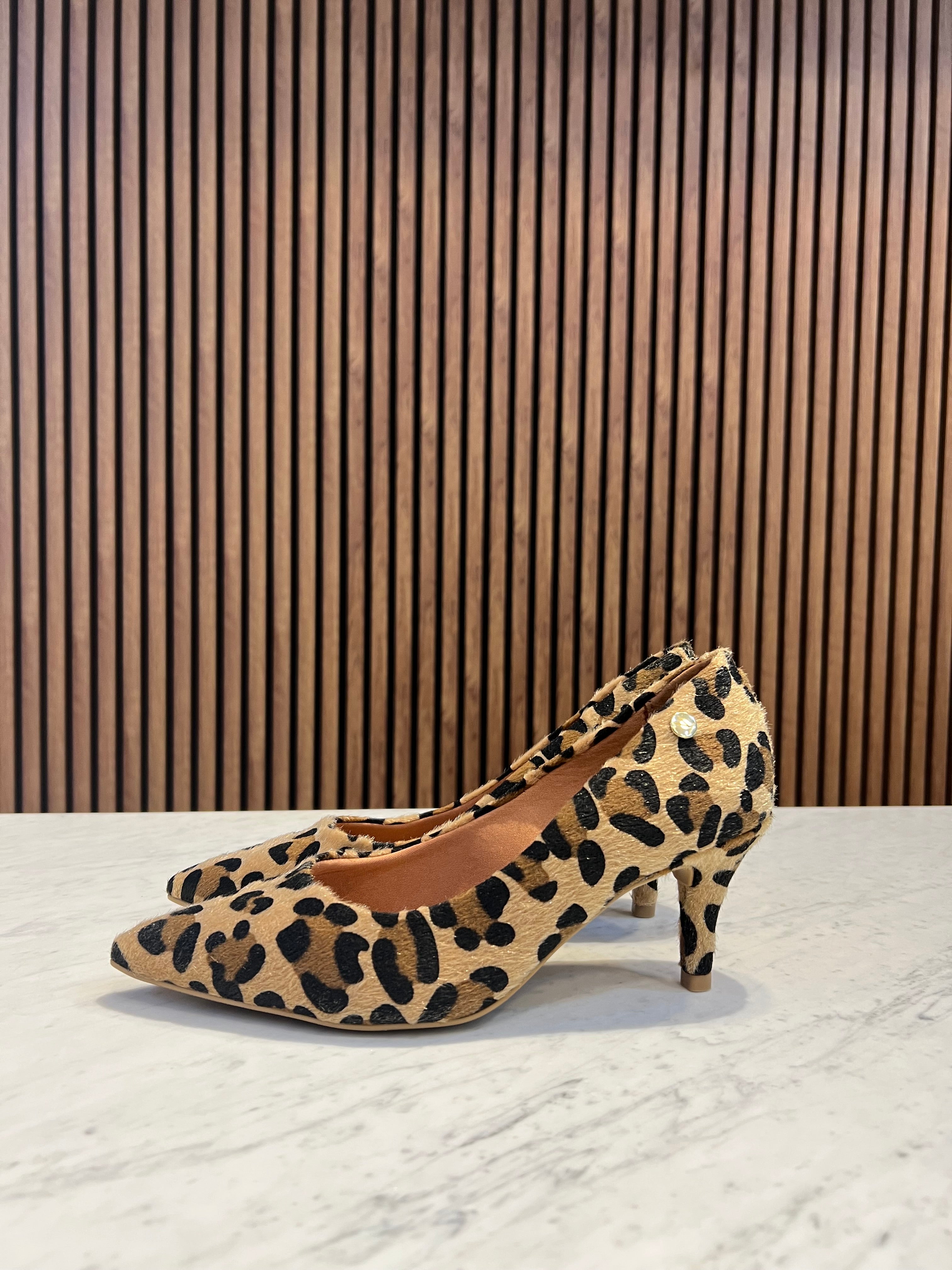 Scarpin Pelica Vizzano Animal Print
