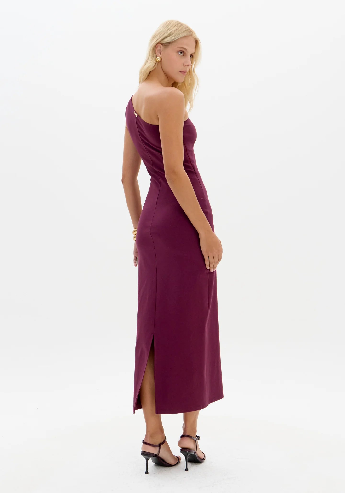 One-Shoulder Midi Dress Roberta