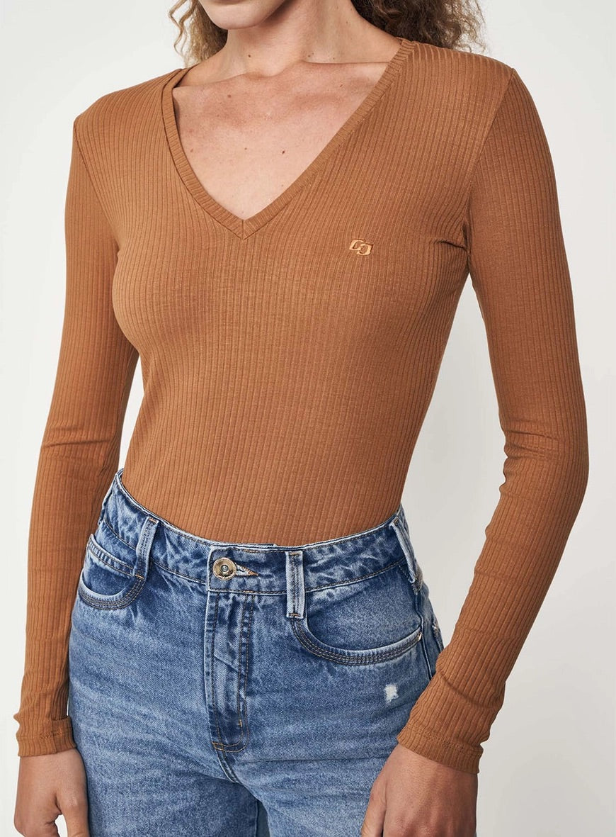 Ribbed Blouse
