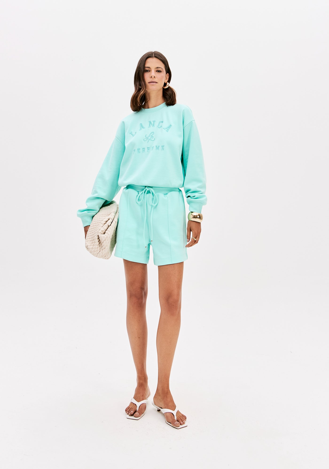 Long Sleeve Sweatshirt With Embroidery