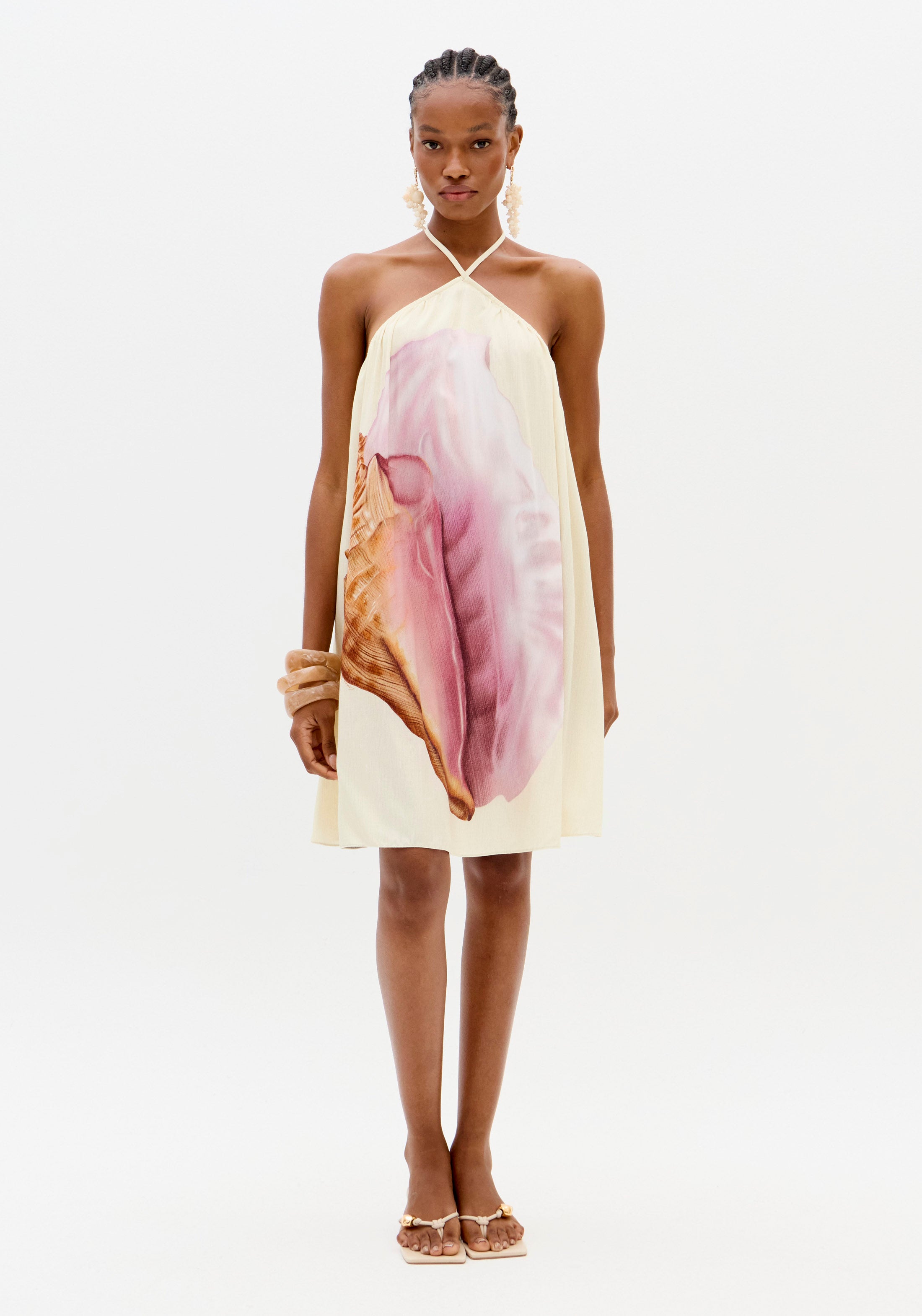 Dress Short Backless