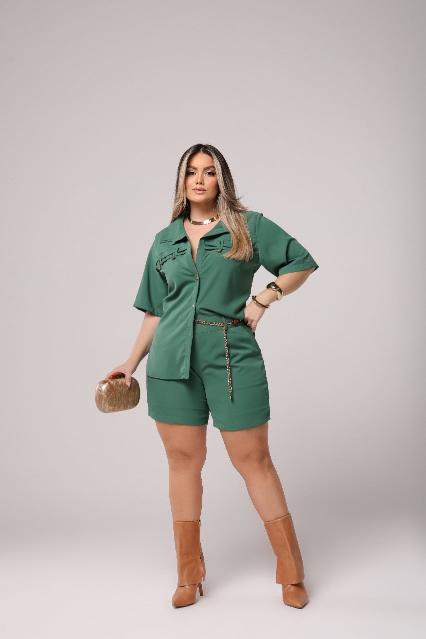 2 Piece Set Short and Blouse Thay