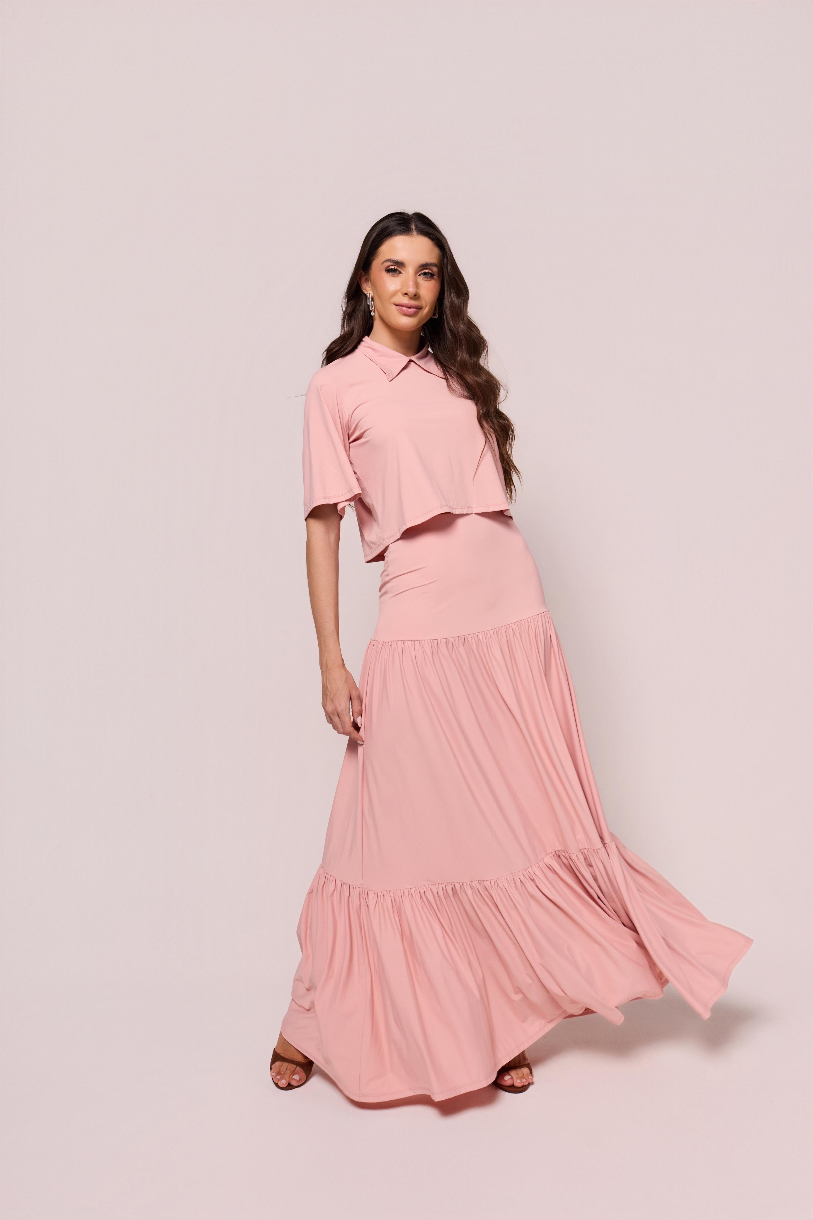 2 Piece Set Skirt and Blouse Iza