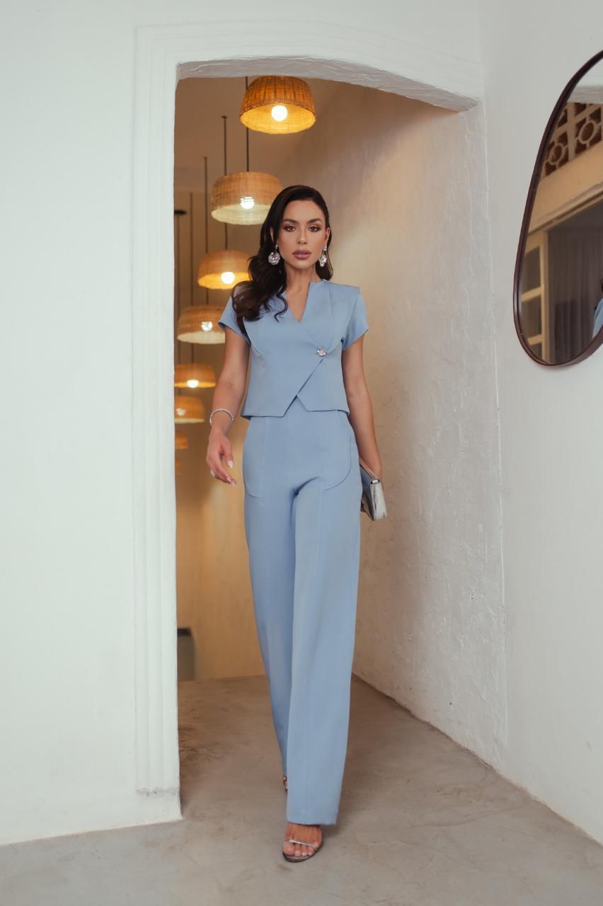 2 Piece Set Pants and Blouse