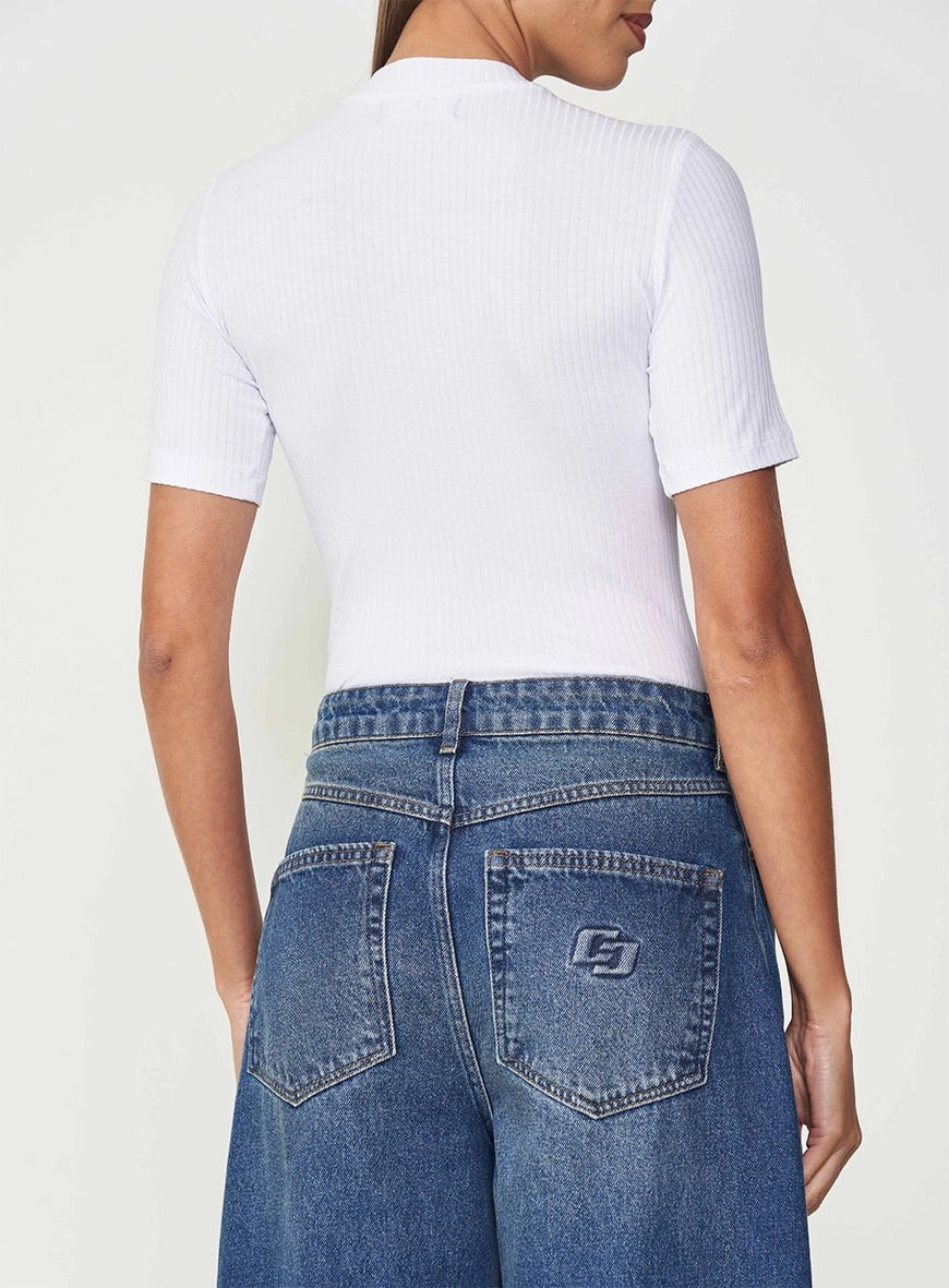 Ribbed Blouse