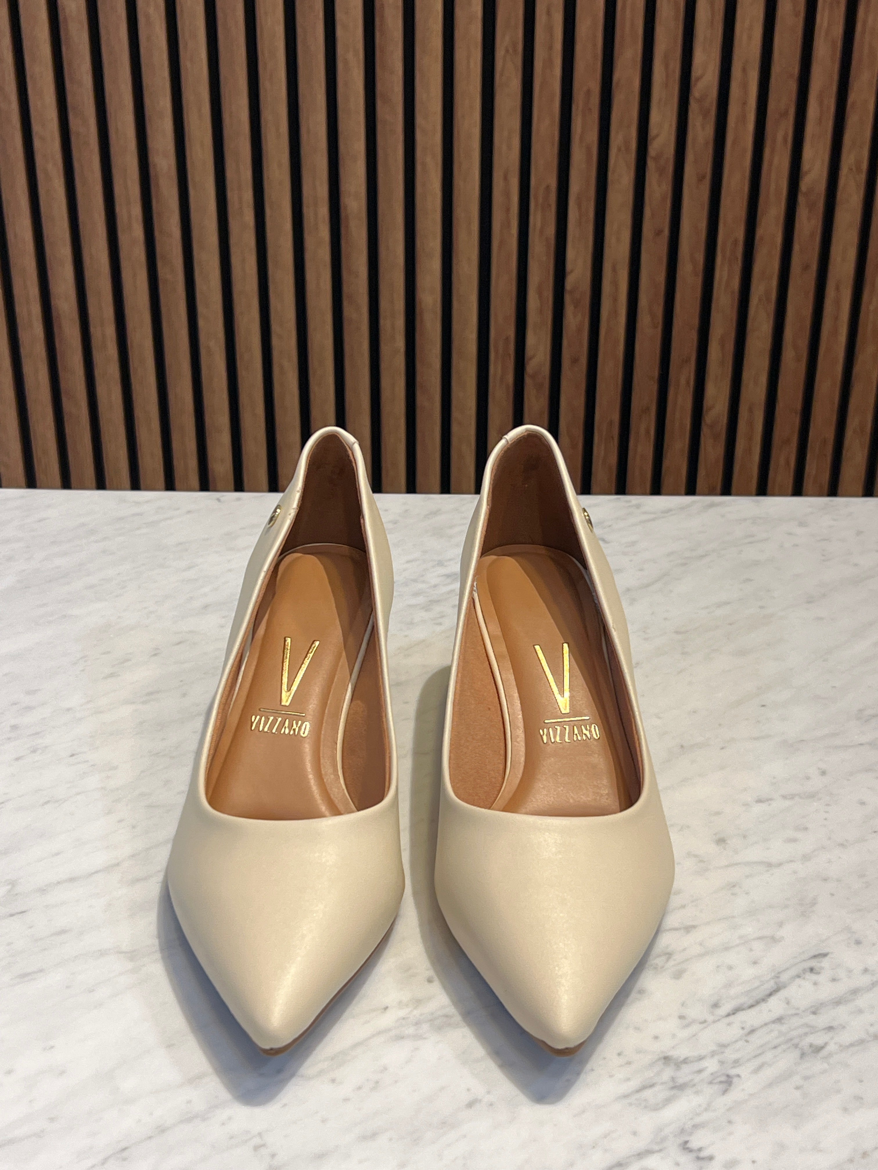 Scarpin Pelica Vizzano Cream